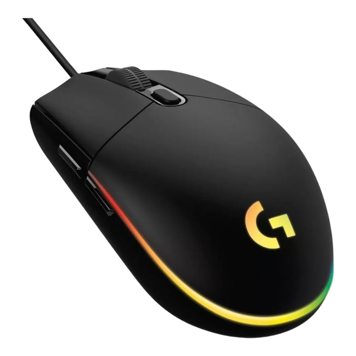 MOUSE LOGITECH GAMER NEW G203 LIGHTSYNC RGB COLOR NEGRO - 1