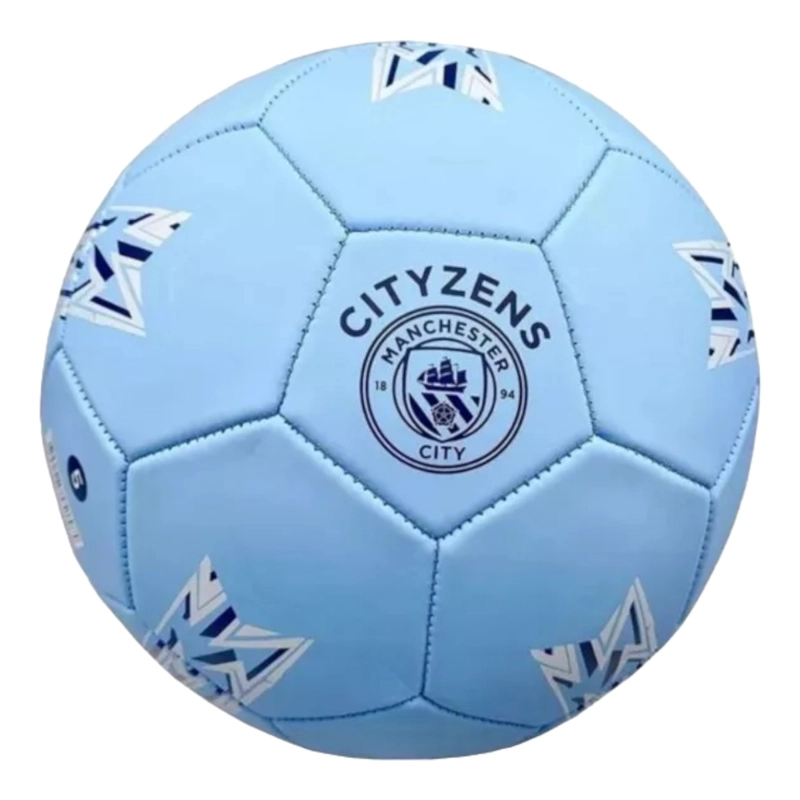 PELOTA DE FUTBOL Nº5 OFICIAL MANCHESTER CITY ORIGINAL - 3