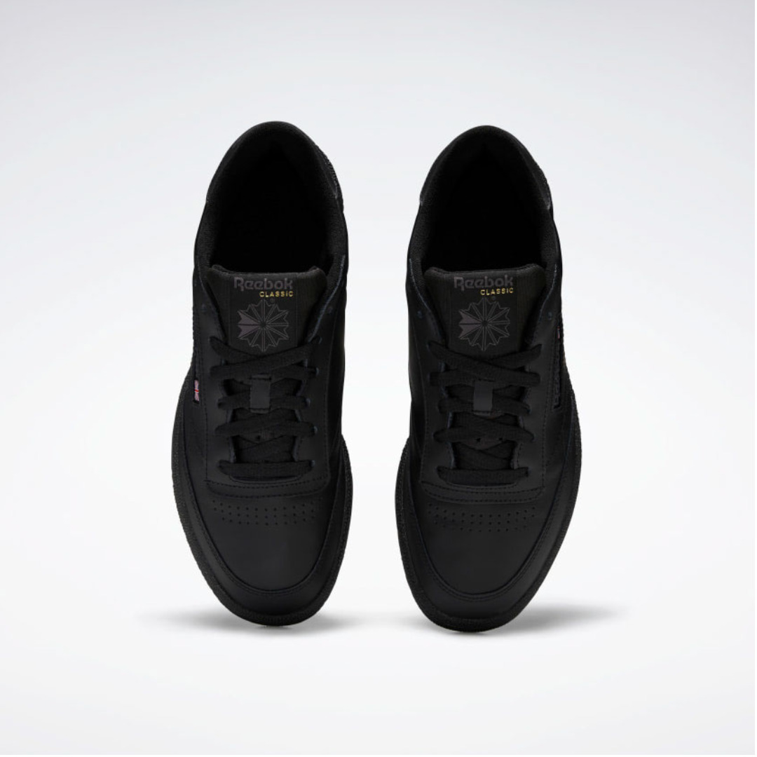 Ripley - ZAPATILLAS NIÑO REEBOK NEGRO CLUB C 85 AR0454