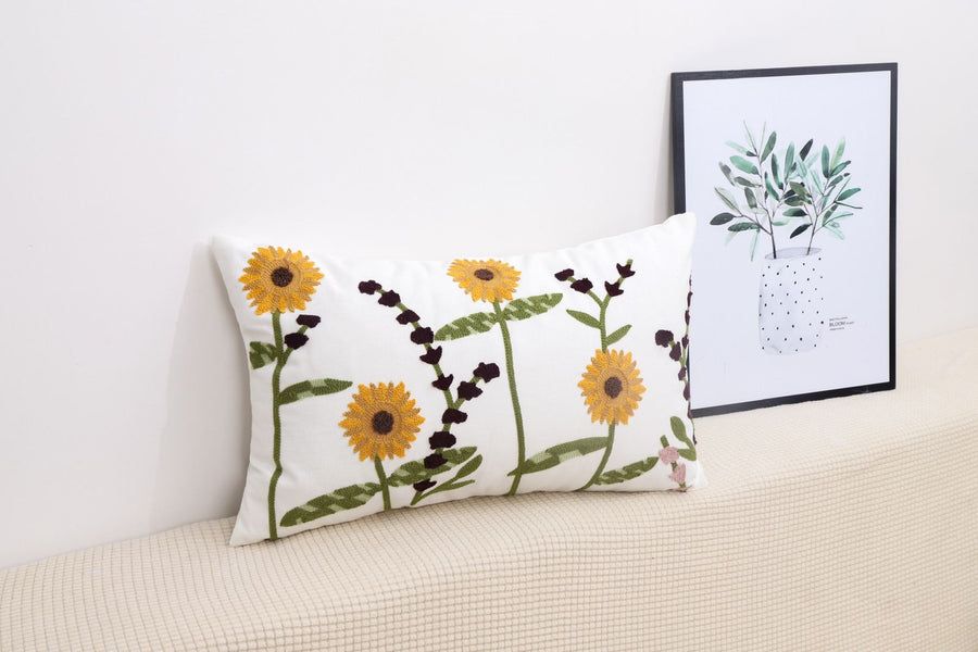 COJÍN HOMESTORE BORDADO MARAVILLAS 50 X 30 CM MULTICOLOR - 2