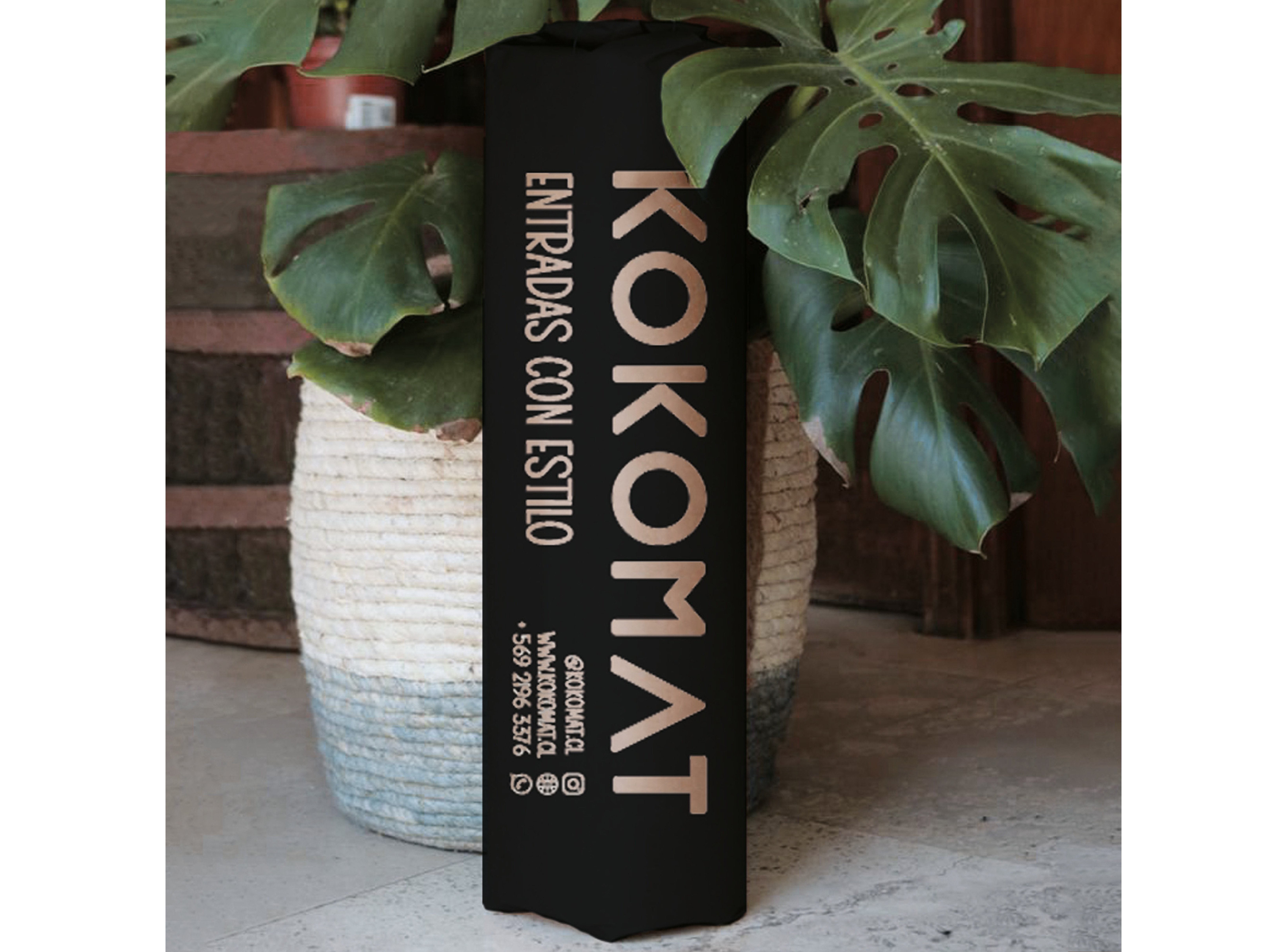 LIMPIAPIES KOKOMAT CHOAPINO BIODEGRADABLE SONRIE HOGAR FELIZ - 3