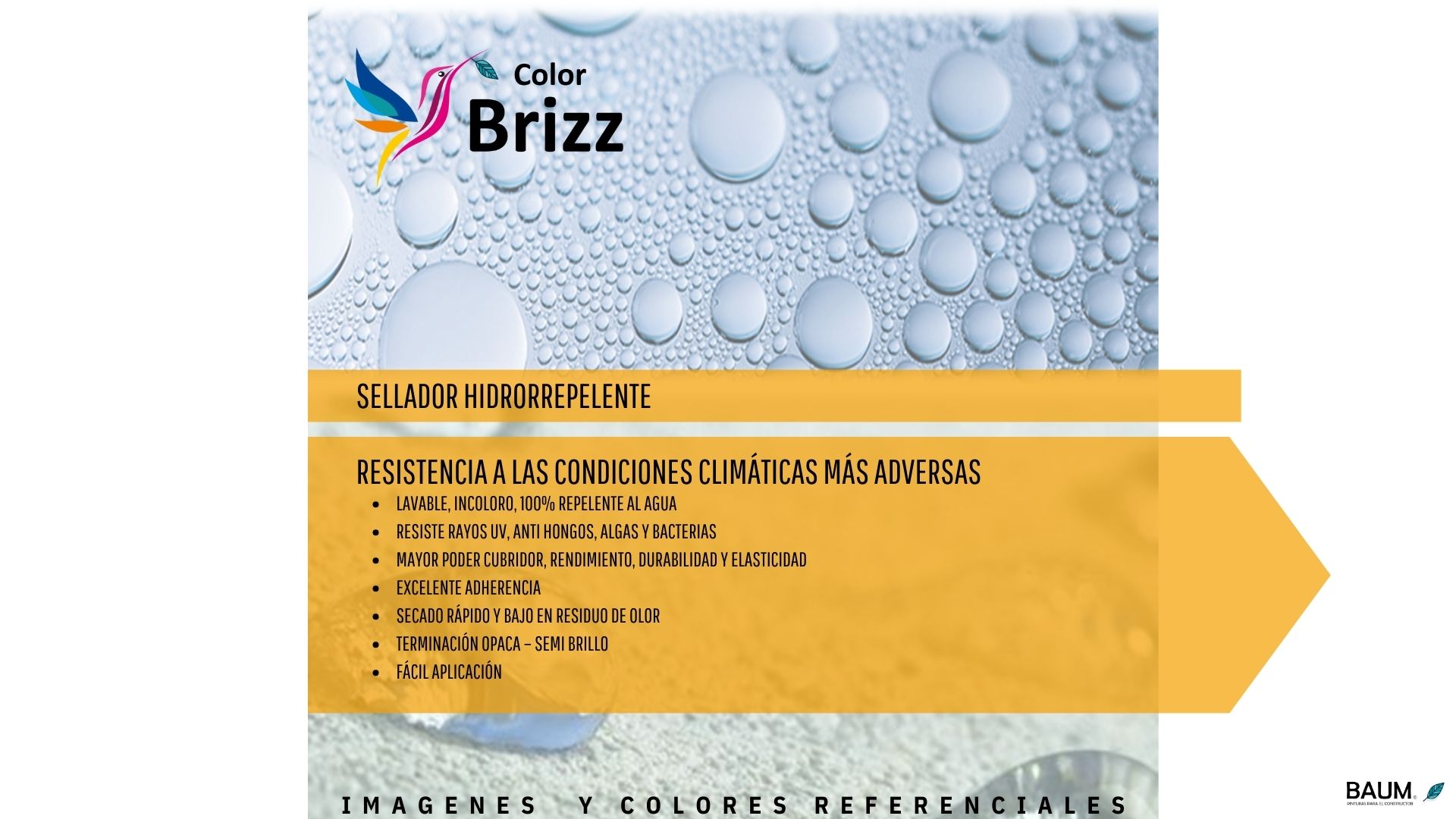 SELLADOR BAUM HIDROREPELENTE TINETA 16L BRIZZ - 2