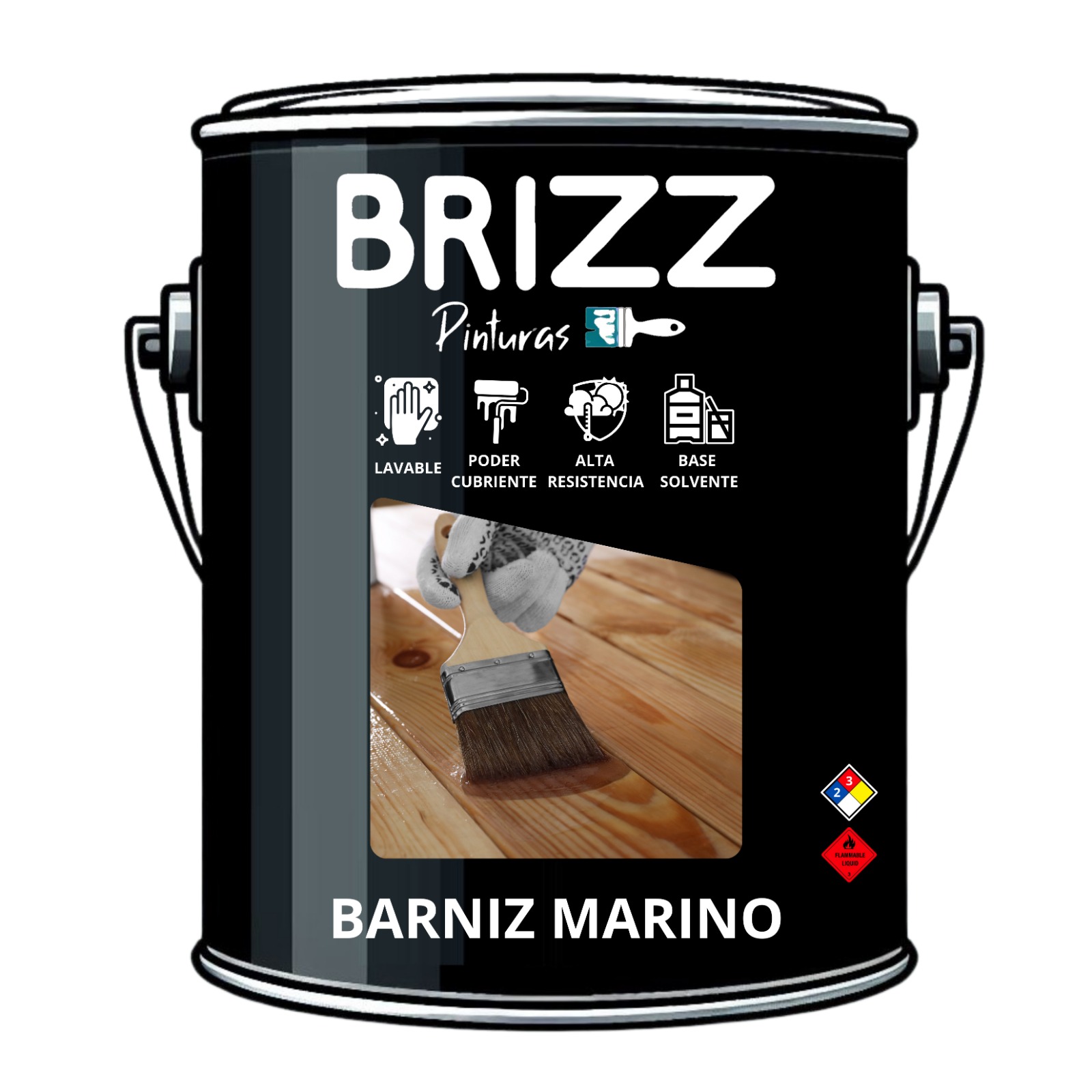 BARNIZ BAUM BRIZZ MARINO “MAÑIO” TINETA 16 L - 1