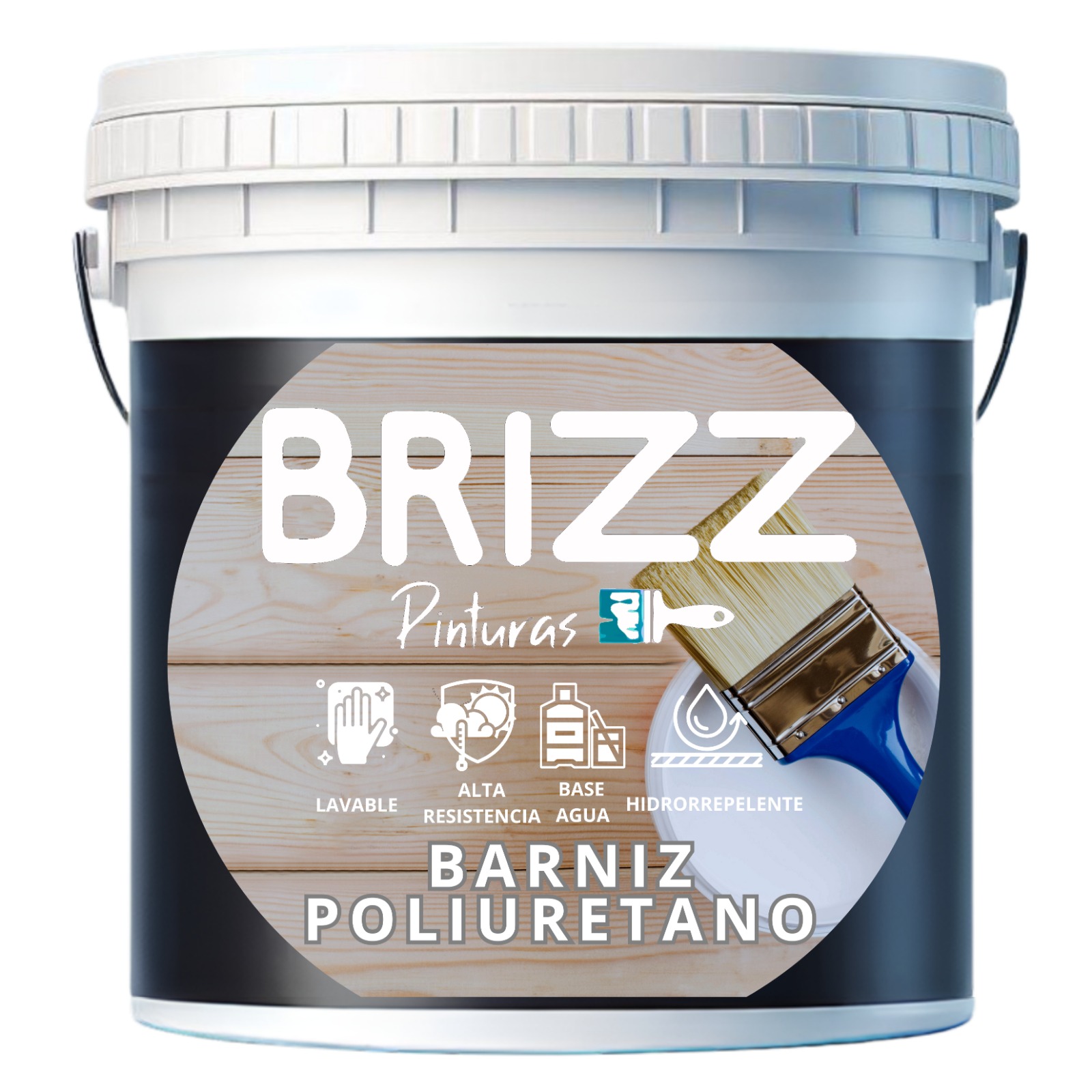 BARNIZ BAUM BRIZZ POLIURETANO “CASTAÑO” GALÓN 4 L - 1