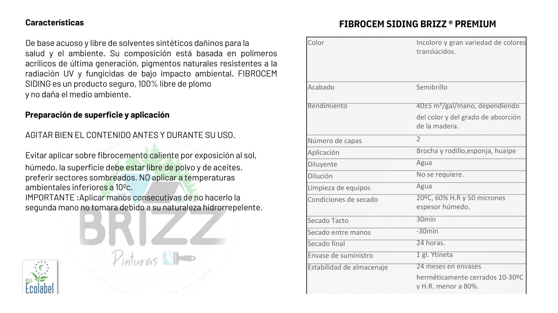 PINTURA BAUM BRIZZ FIBROCEM SIDING “PINO OREGON” TINETA 16 L - 4