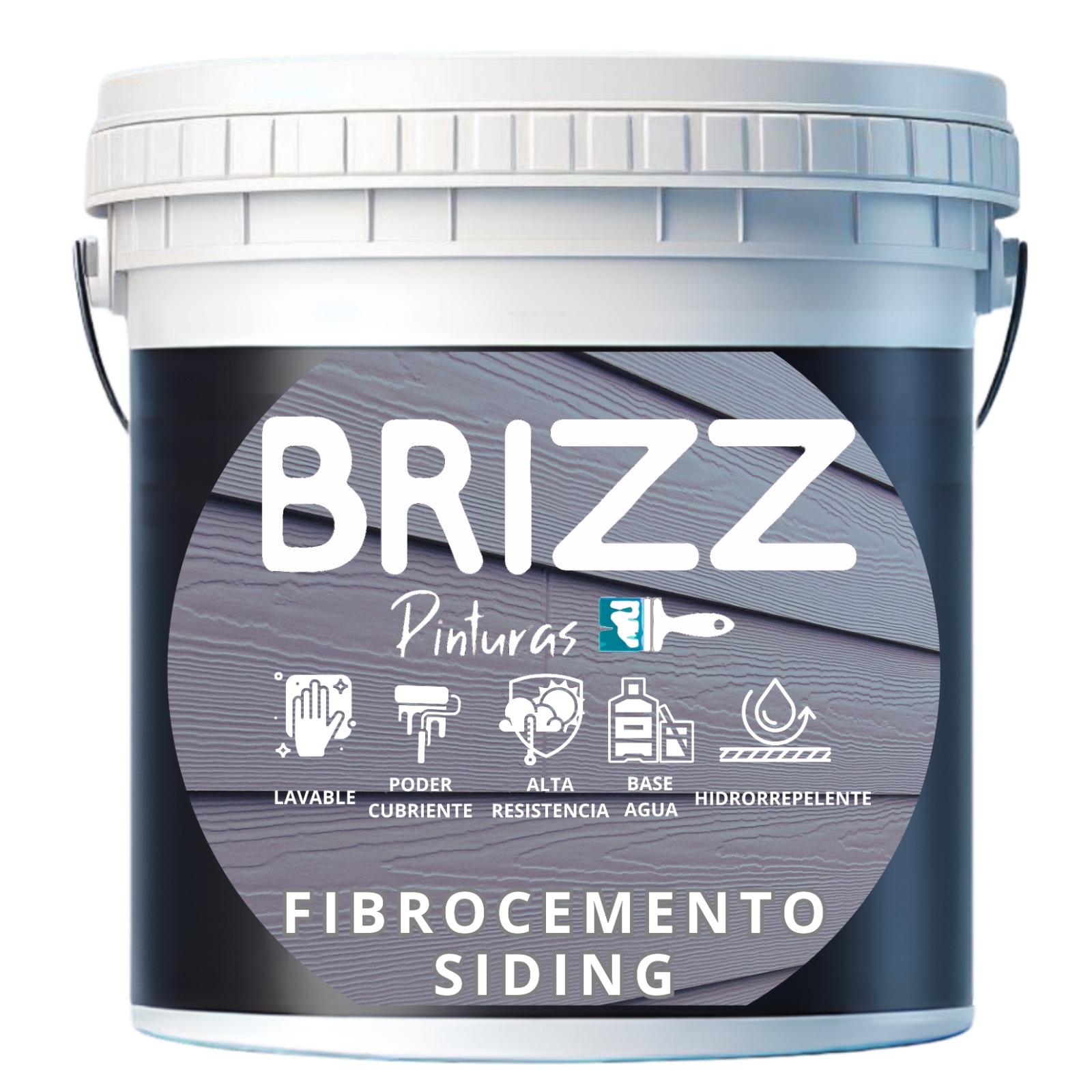 PINTURA BAUM BRIZZ FIBROCEM SIDING “CAOBA” TINETA 16 L - 1