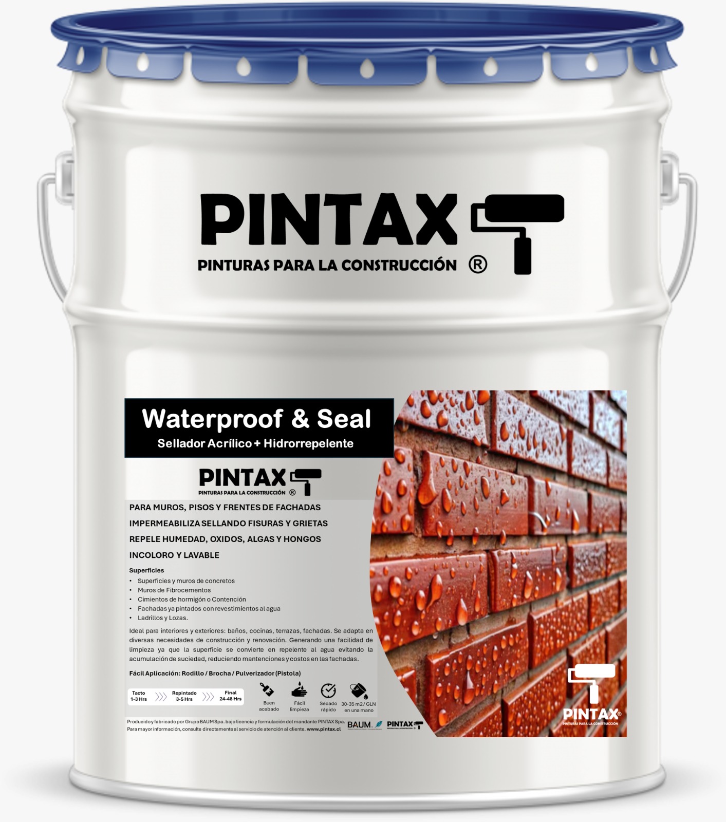 Sellador e Hidrorrepelente WATERPROOF & SEAL - 1