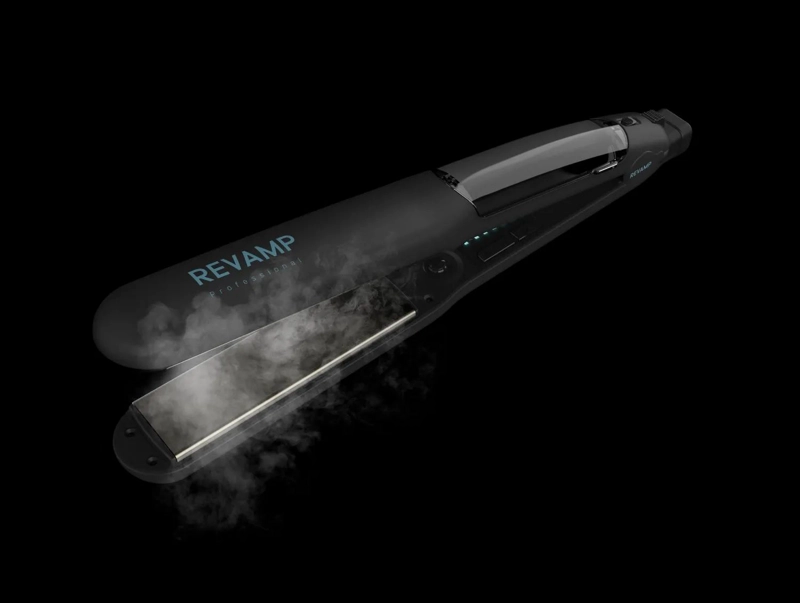 ALISADOR DE PELO UNISEX GENE RICO CON VAPOR, CERAMICA Y CONTROL DIGITAL DE TEMPERATURA - 2