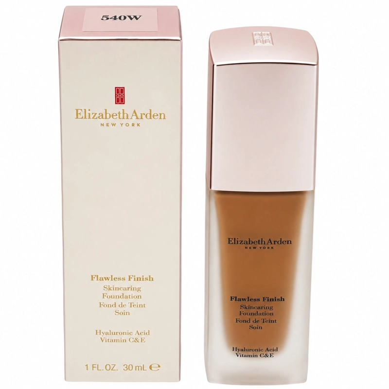 BASE DE MAQUILLAJE ELIZABETH ARDEN CON ACIDO HIALURONICO Y VITAMINAS C Y E - 1