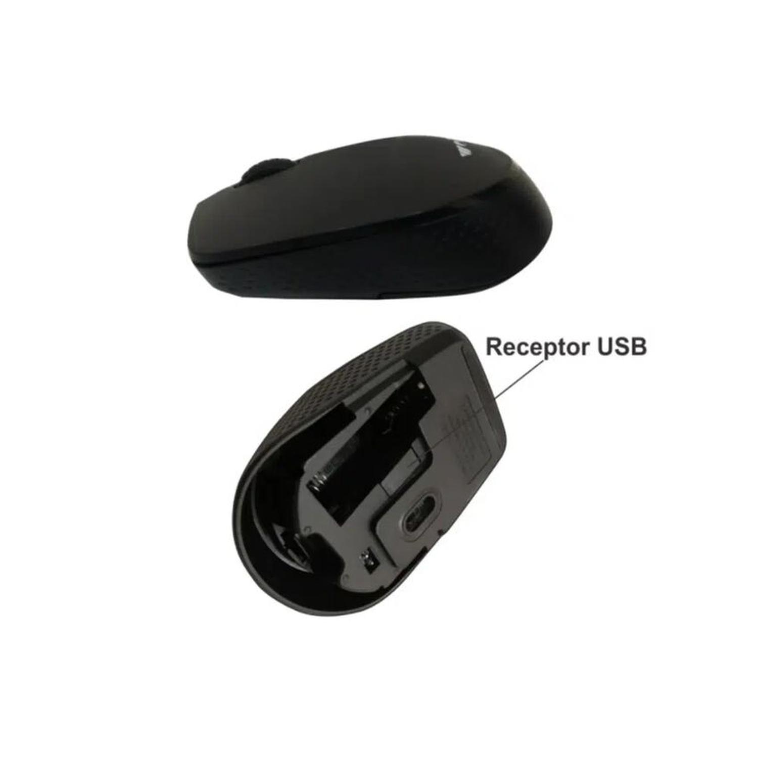 TECLADO INALÁMBRICO CON MOUSE COMBO USB - 3