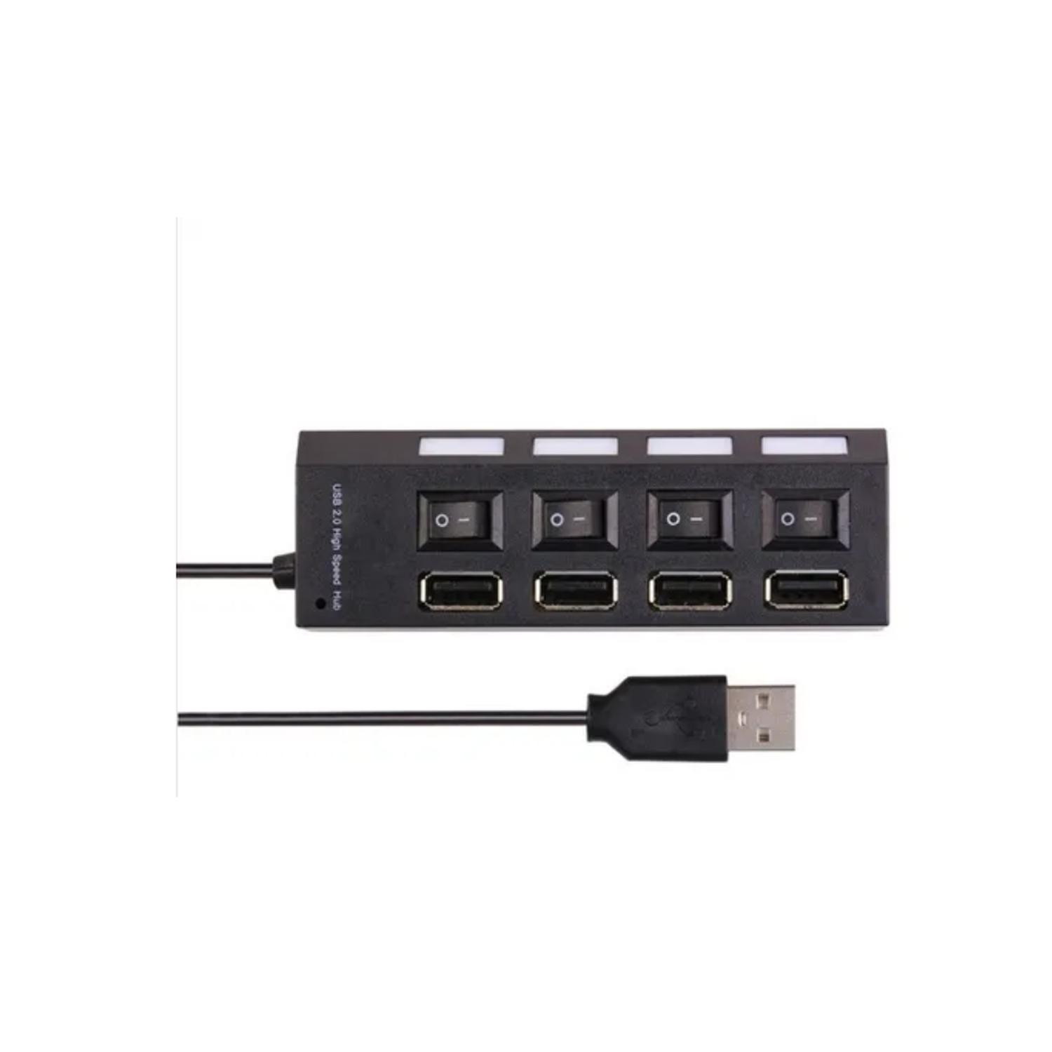 ADAPTADOR HUB MULITPUERTOS USB 4 PUERTOS - 3