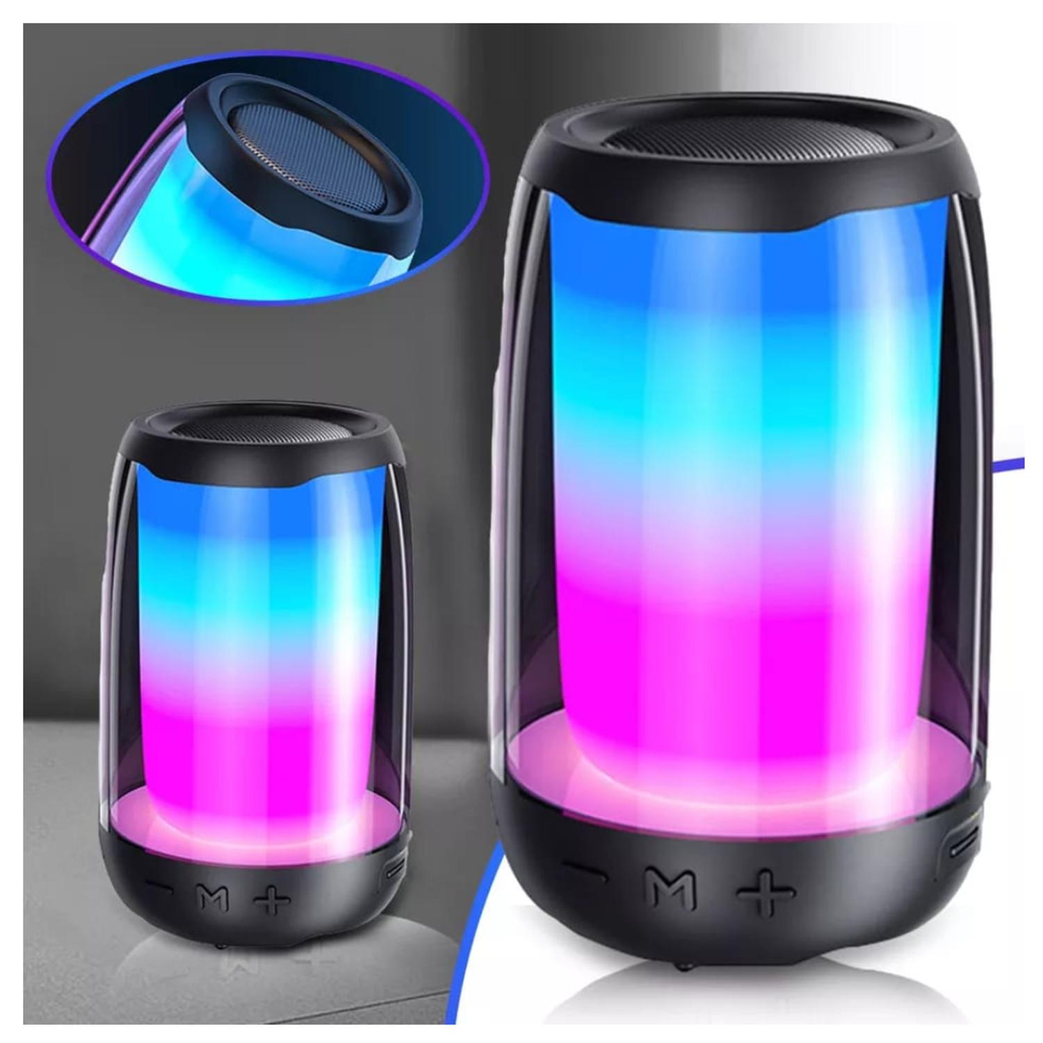 PARLANTE BLUETOOTH RETROILUMINADO IMPERMEABLE - 3