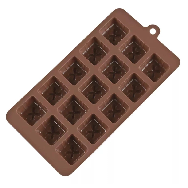 MOLDE SILICONA PARA BOMBONES CHOCOLATE REGALO - 2