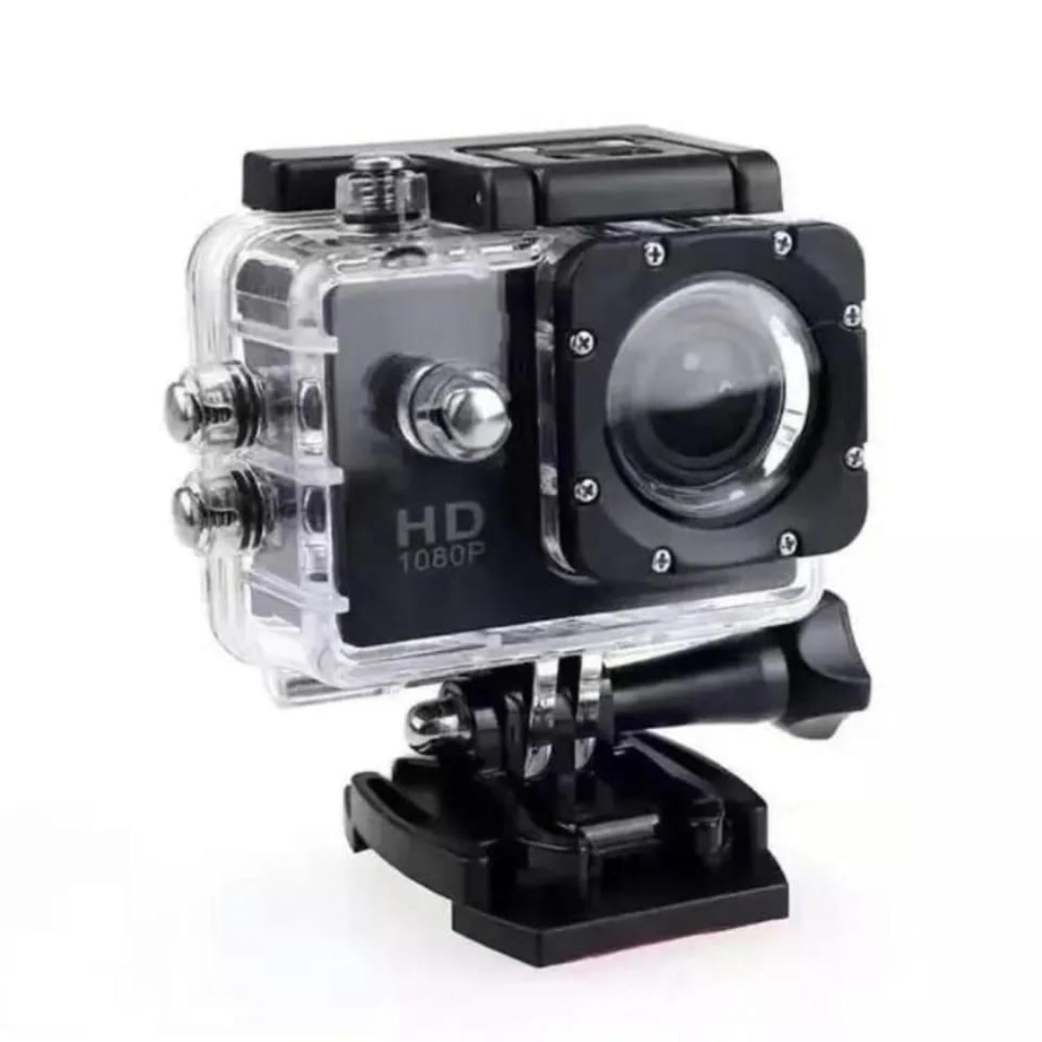 CAMARA DEPORTIVA SUMERGIBLE 4K FULL HD NEGRO - 1