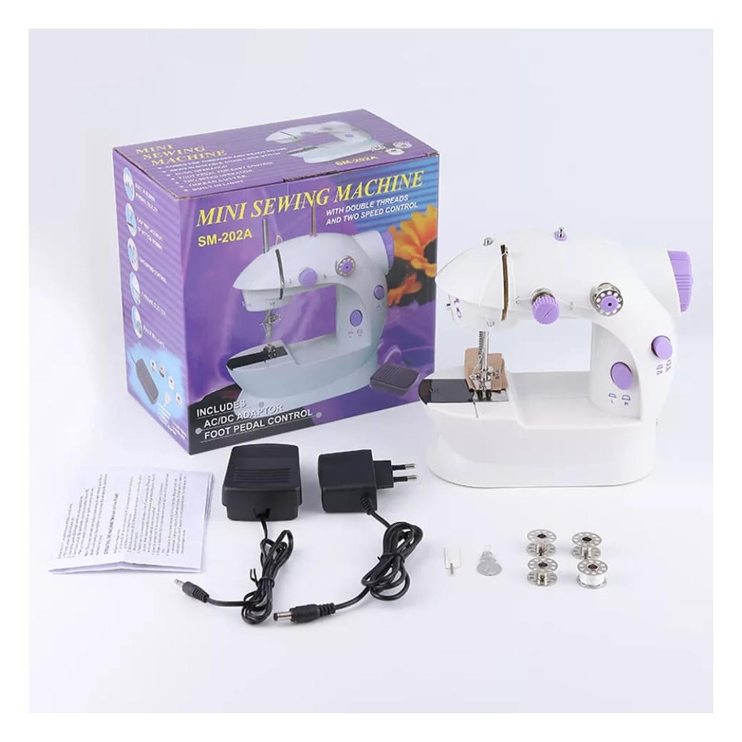MAQUINA DE COSER PORTATIL CON ACCESORIOS - 2