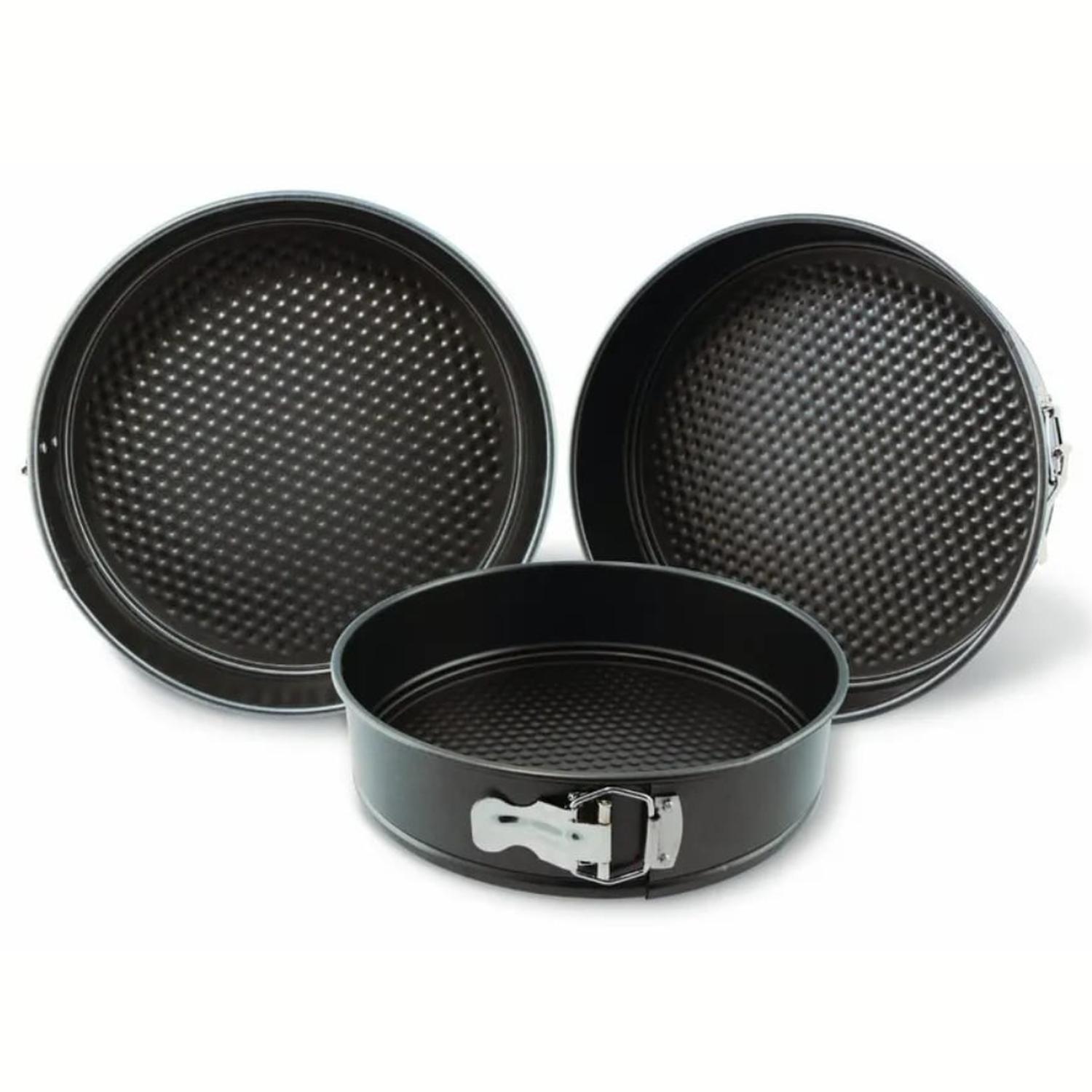 SET 3 MOLDES REDONDOS ANTIADHERENTES REPOSTERIA - 1