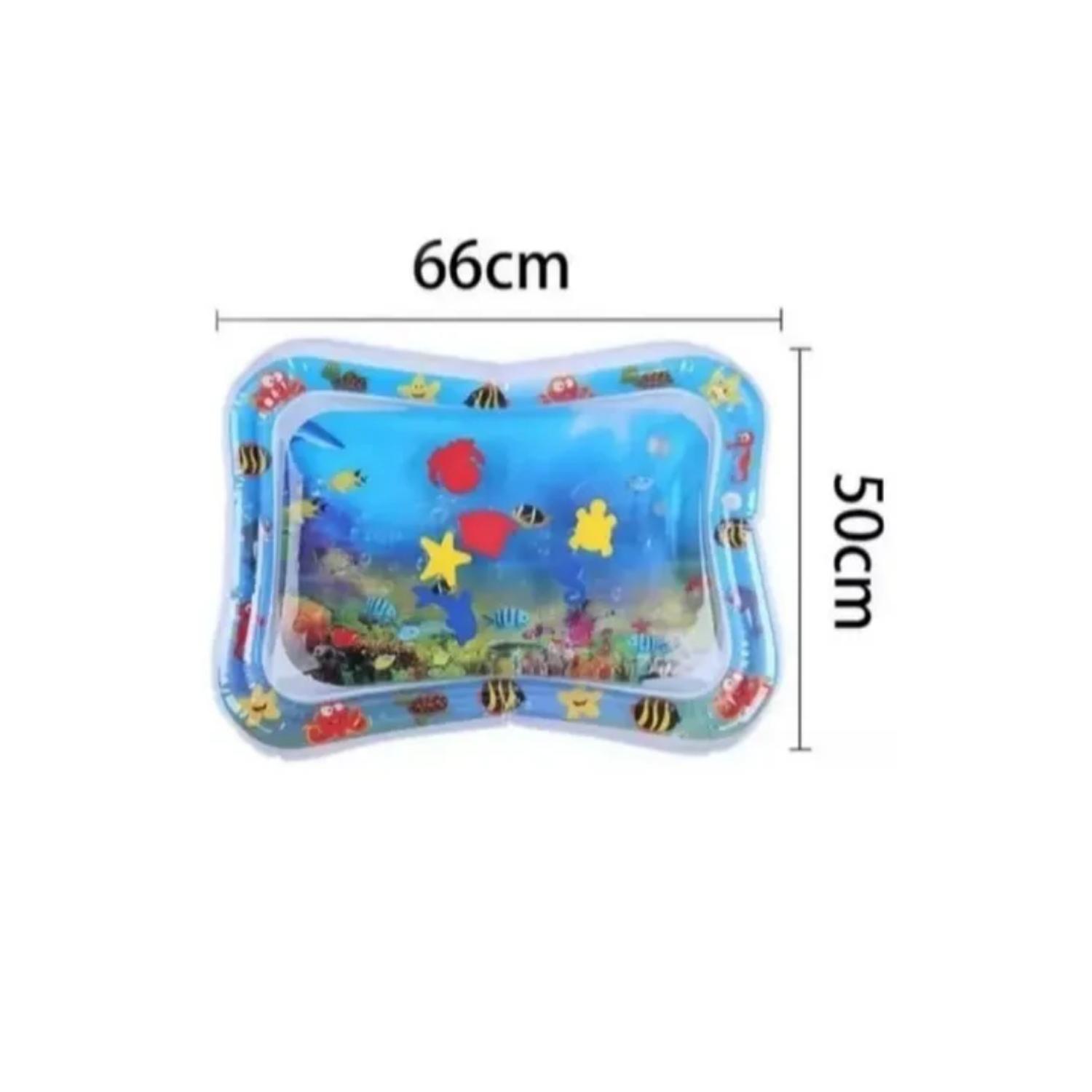 ALFOMBRA BEBÉS SENSORIAL PISCINA ESTIMULACIÓN MONTESSORI AZUL - 2