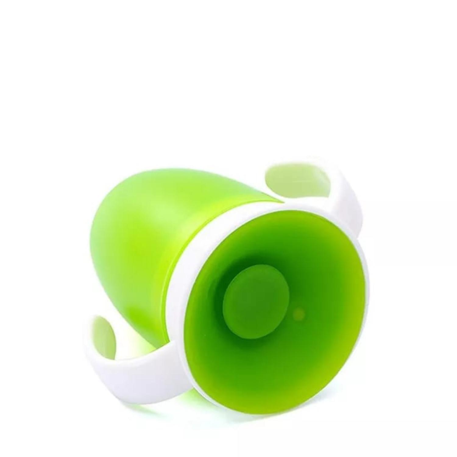 VASO ANTIDERRAME 360 CON ASAS 270ML VERDE - 1