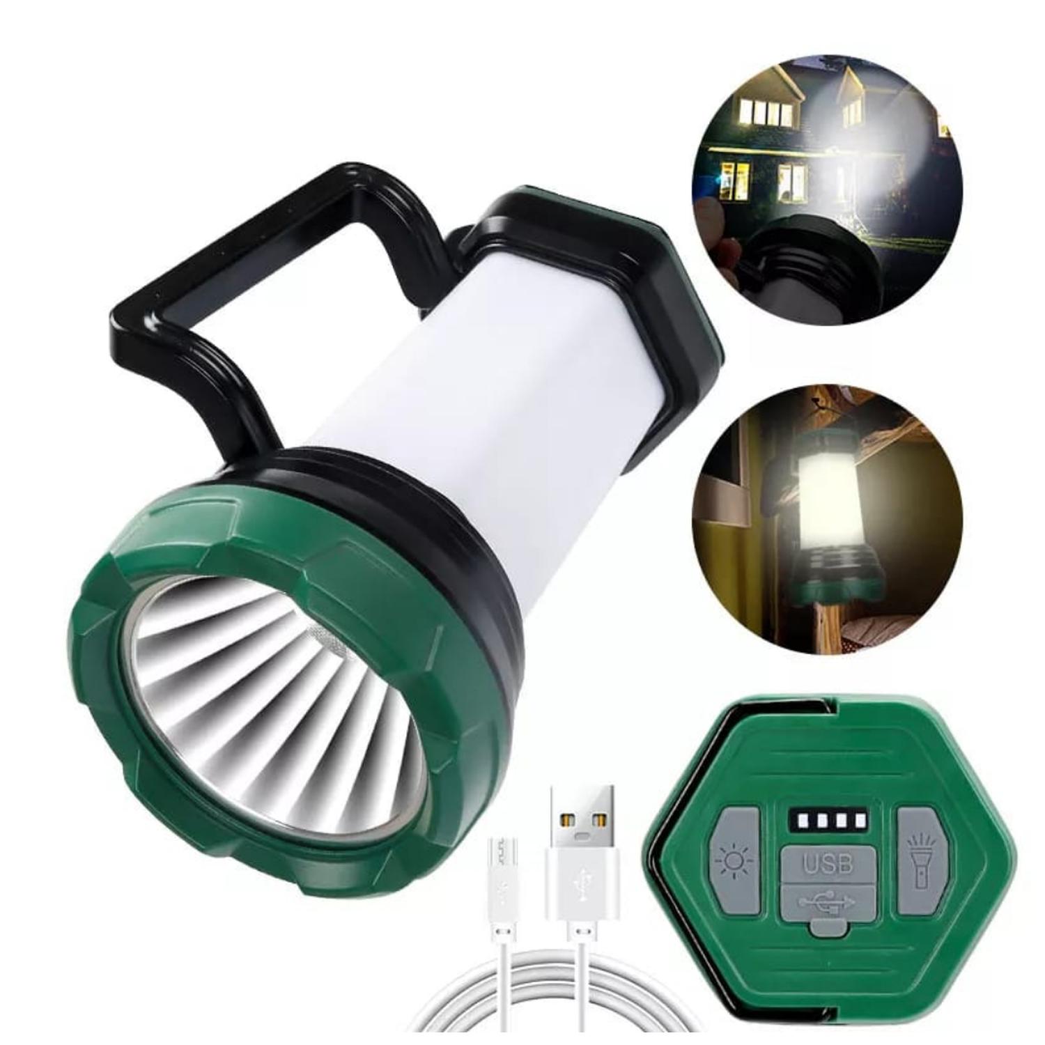 LAMPARA CAMPING LED MULTIFUNCION LUZ BLANCA-ROJA - 2