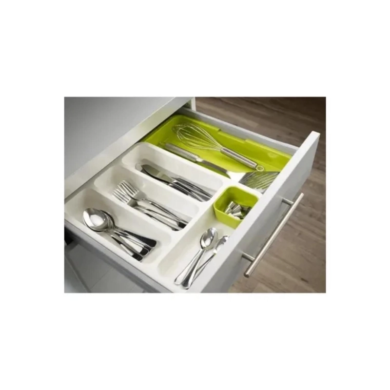 ORGANIZADOR DE GAVETAS Y CUBIERTOS EXTENSIBLE - 2