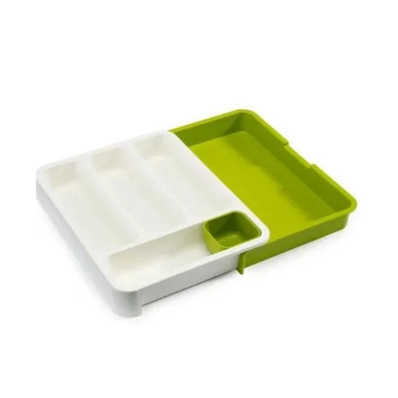 ORGANIZADOR DE GAVETAS Y CUBIERTOS EXTENSIBLE - 4