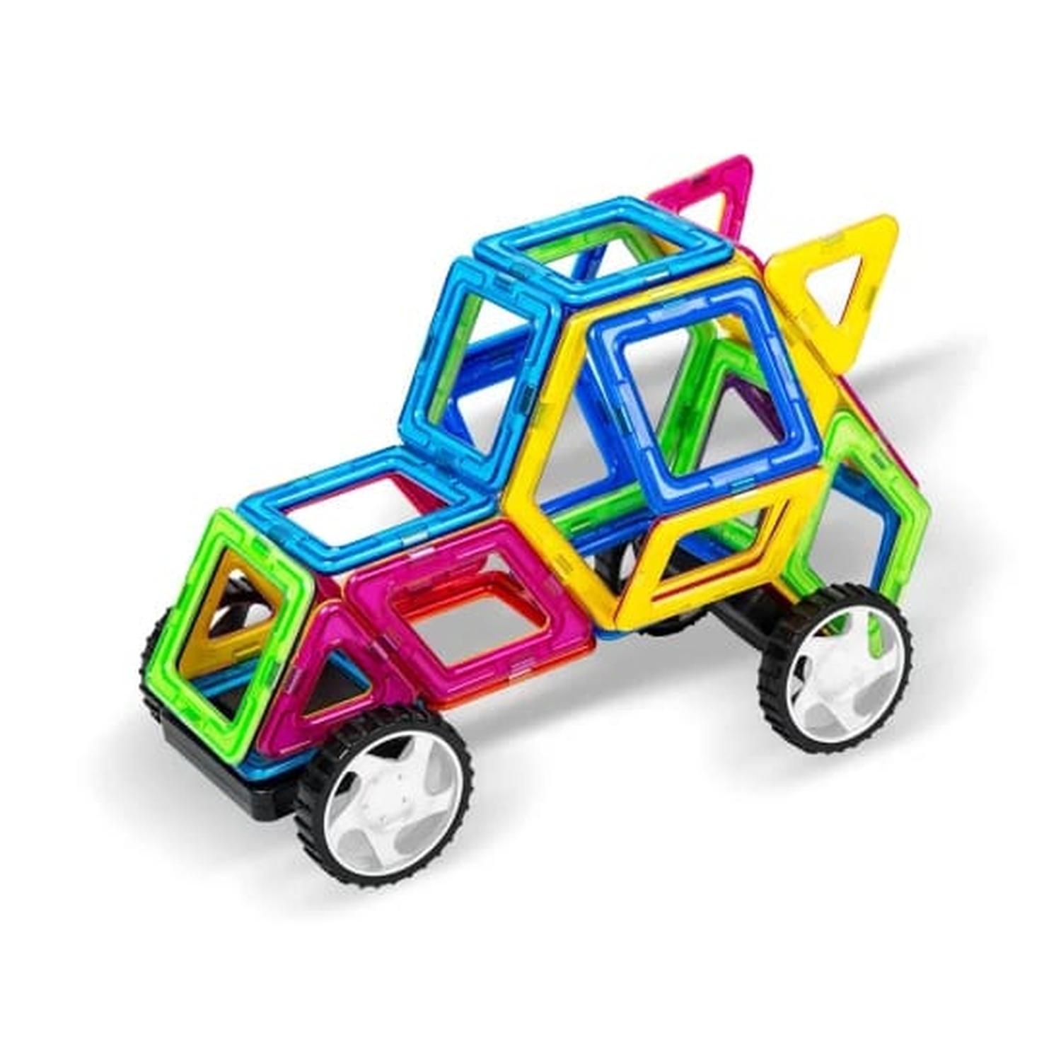 ROMPECABEZA PUZZLE BLOQUES CONSTRUCCION MAGNETICOS AUTO - 1
