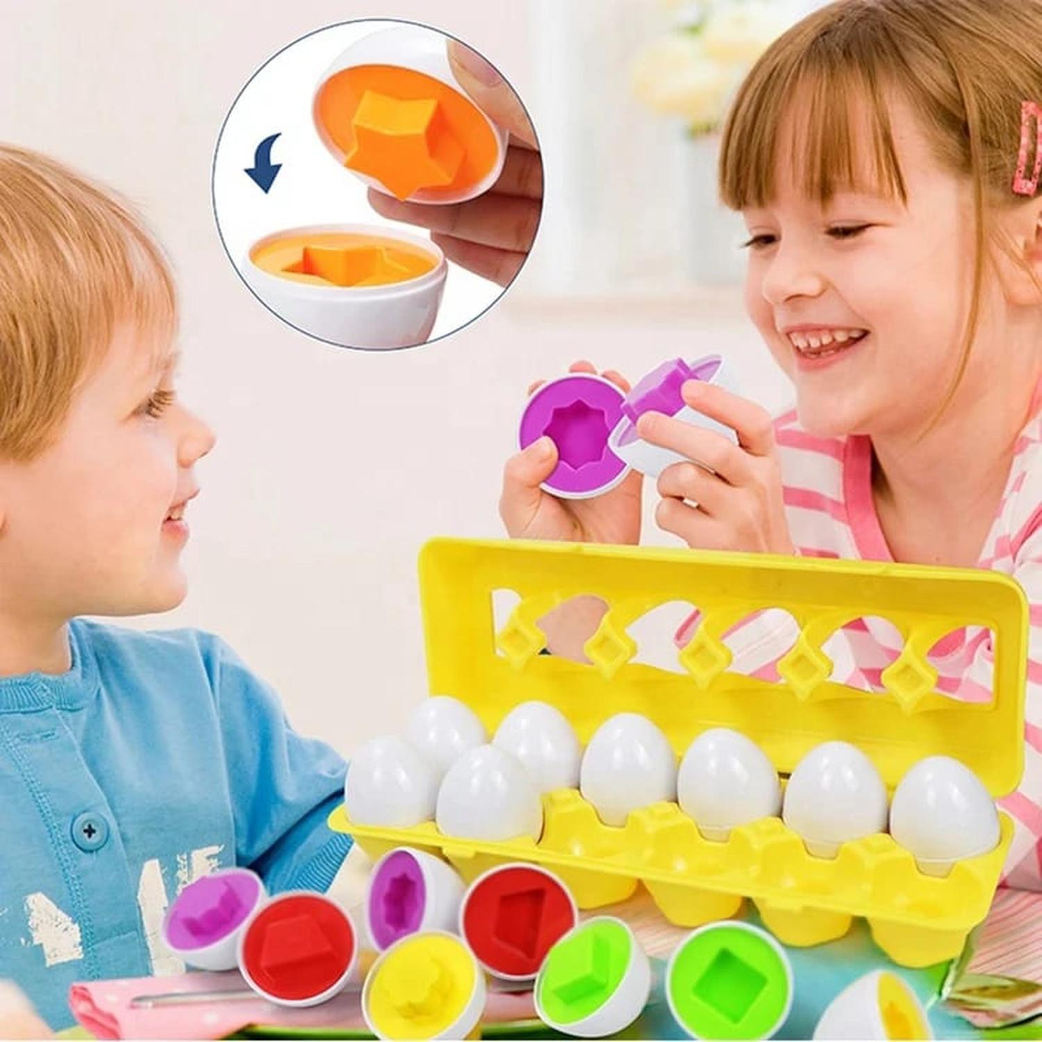 HUEVOS EDUCATIVOS MONTESSORI ENCAJE DE FIGURAS - 3