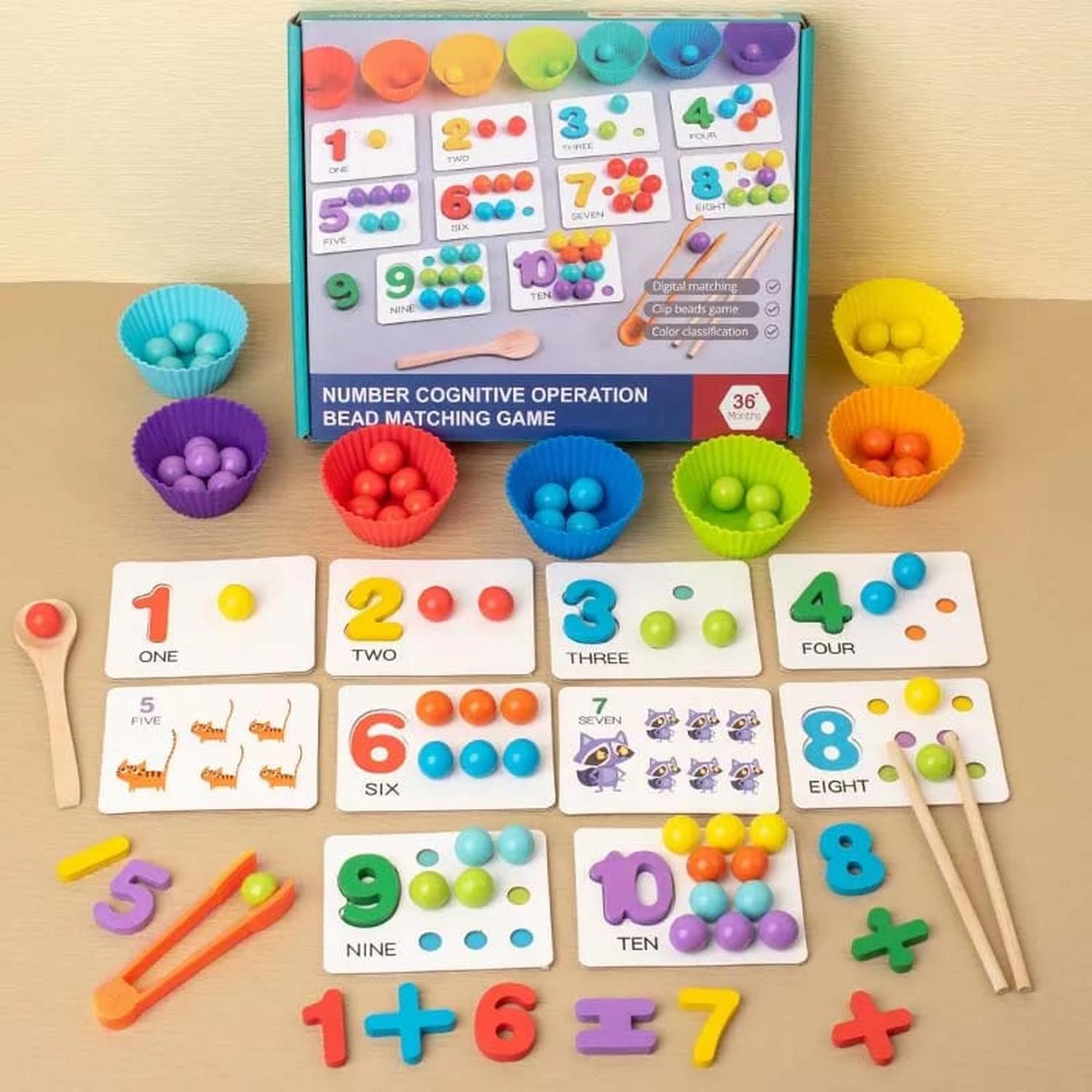 JUEGO DIDACTICO MATEMATICAS E INGENIO MONTESSORI - 1