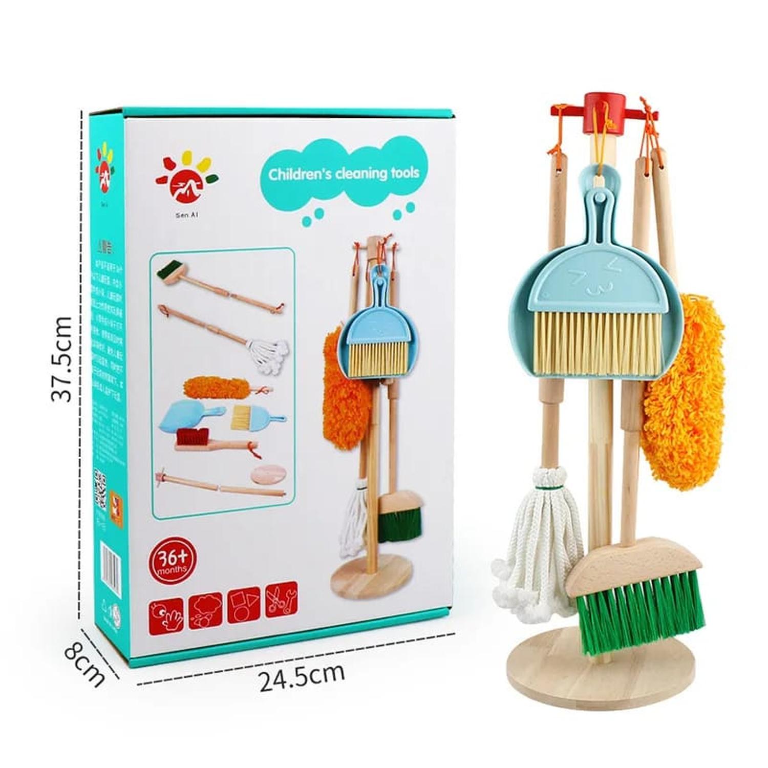 JUEGO LIMPIEZA SIMULACIÓN MONTESSORI 6 PIEZAS - 3