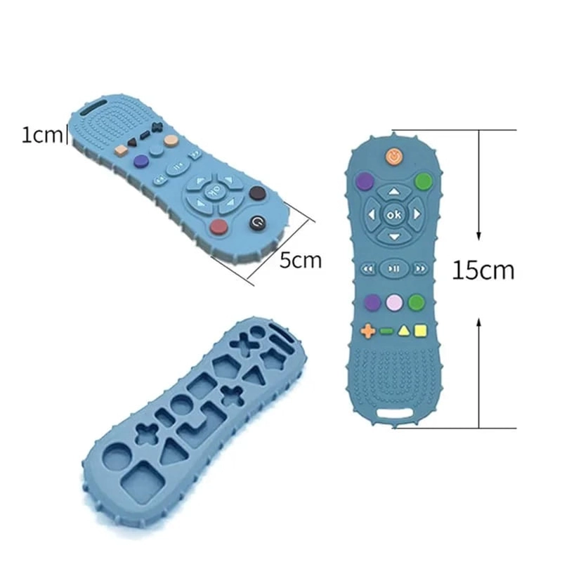 MORDEDOR DE SILICONA DISEÑO CONTROL REMOTO TAMAÑO S - 4