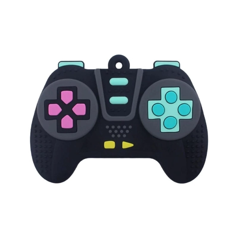 MORDEDOR DE SILICONA DISEÑO CONTROL VIDEOJUEGOS TAMAÑO S - 1