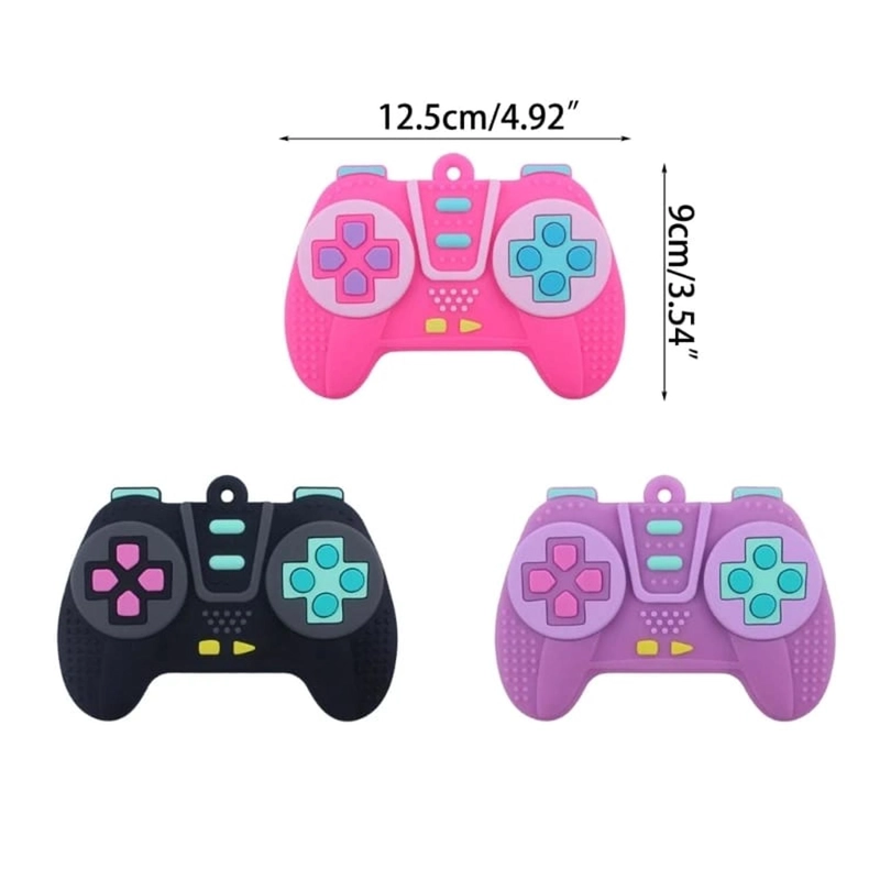 MORDEDOR DE SILICONA DISEÑO CONTROL VIDEOJUEGOS TAMAÑO S - 2