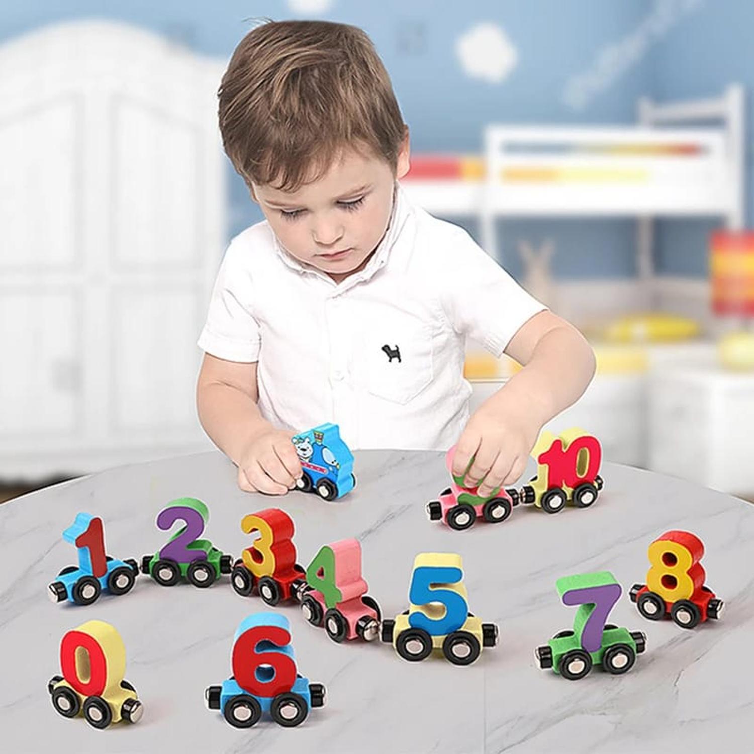 TREN JUEGO MAGNETICO NUMEROS NIÑOS - 1