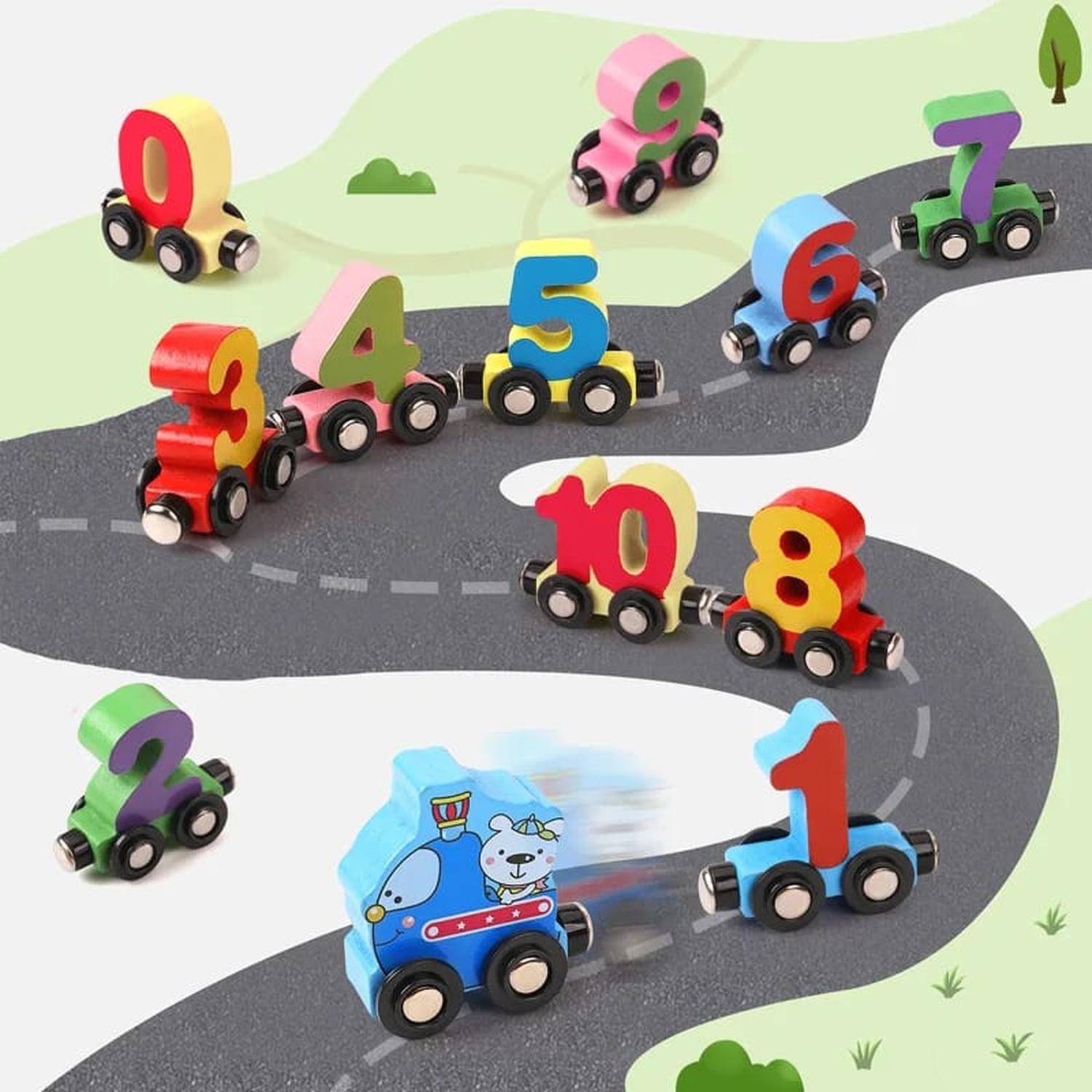 TREN JUEGO MAGNETICO NUMEROS NIÑOS - 2