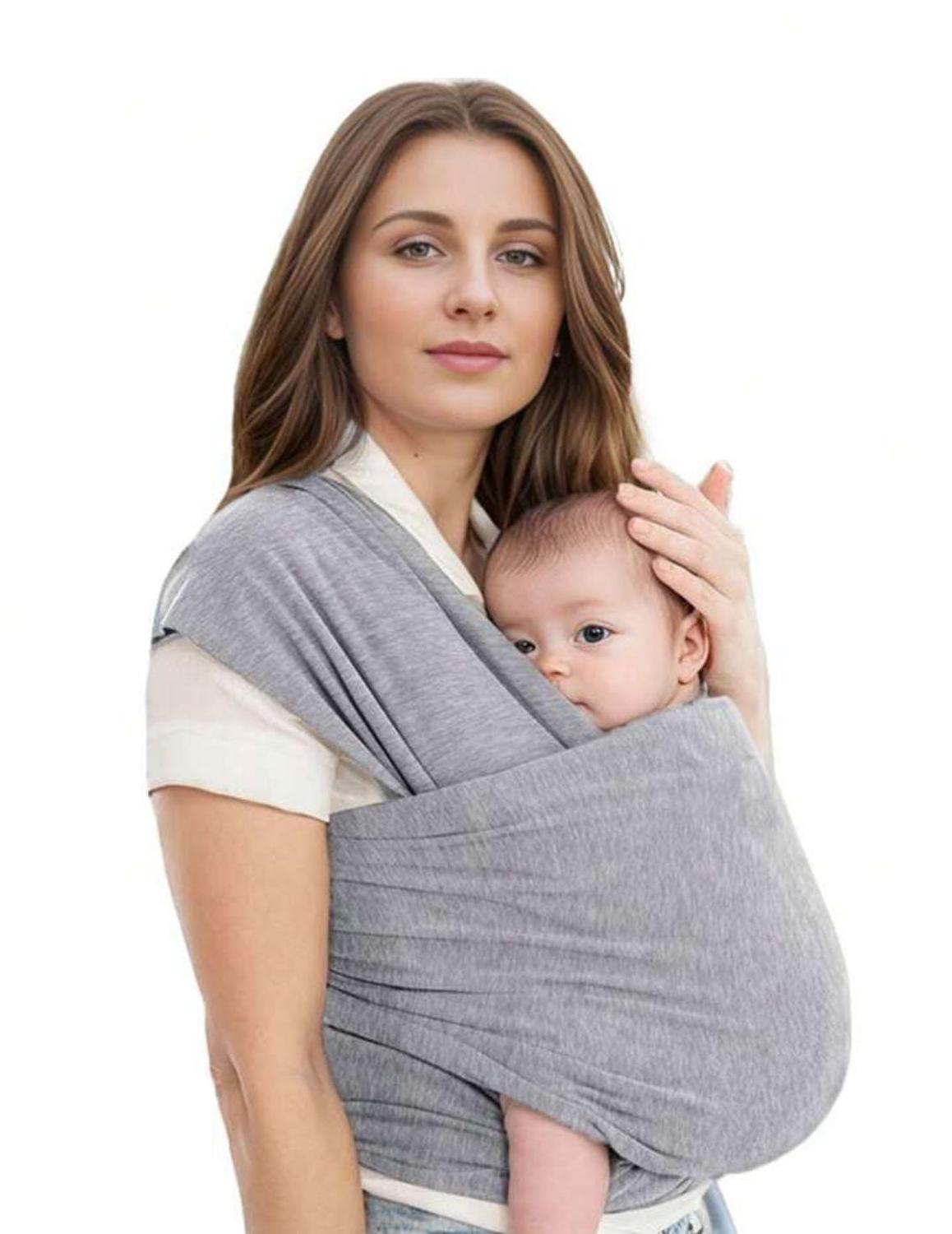 FULAR PORTABEBE ERGONÓMICO ELASTICADO TAMAÑO M - 2