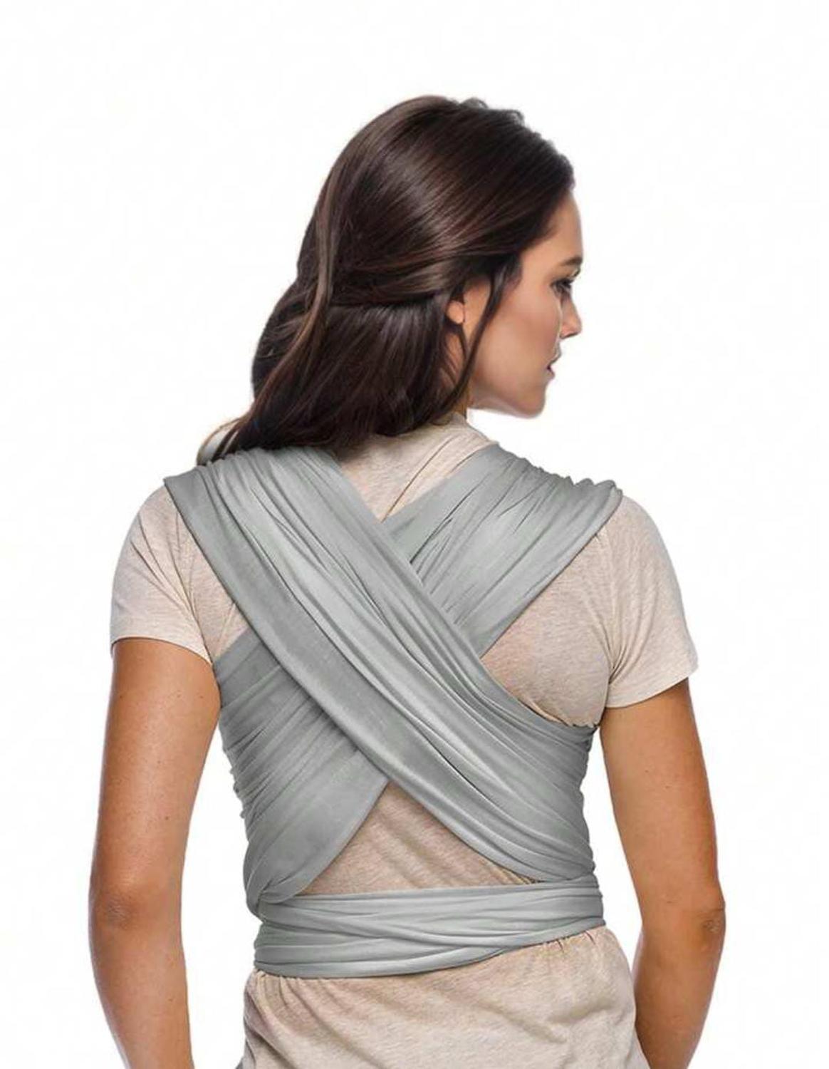 FULAR PORTABEBE ERGONÓMICO ELASTICADO TAMAÑO M - 4