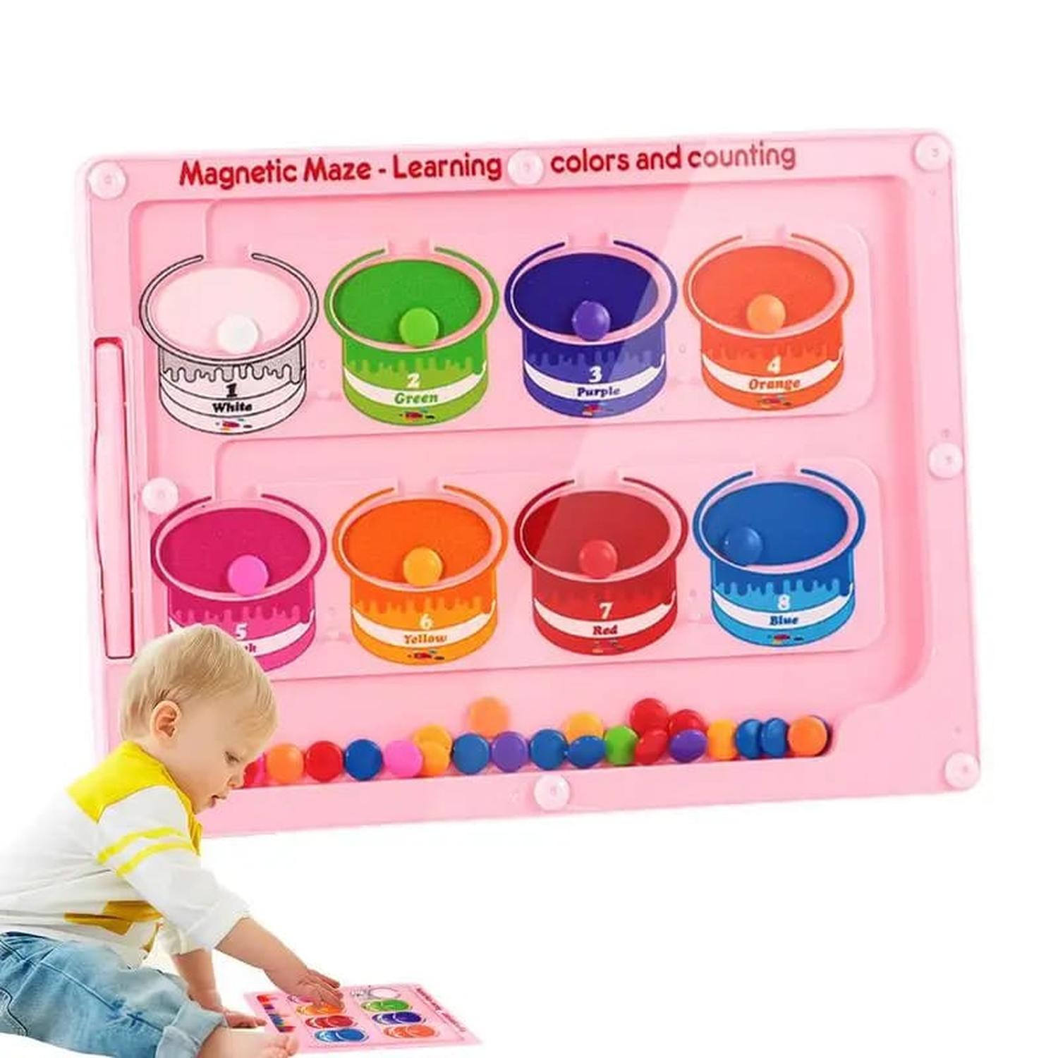 JUEGO TABLERO COGNITIVO DE COLORES MAGNETICO - 1