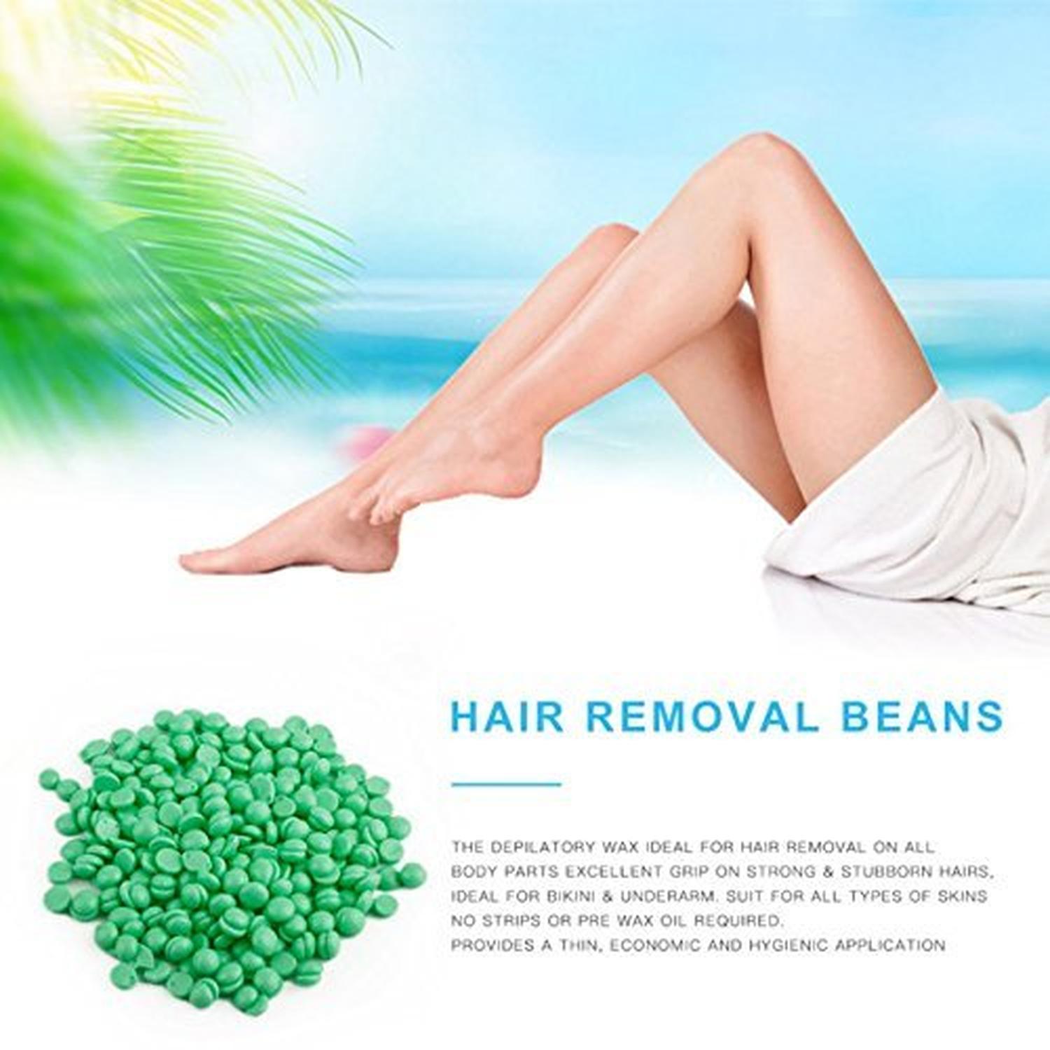CERA DEPILATORIA ELASTICAGERP ALOE VERA EN PERLAS 400 GR - 2
