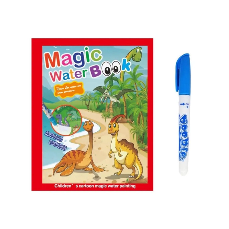 LIBRO PARA COLOREAR AL AGUA ANIMALES MONTESSORI - 2