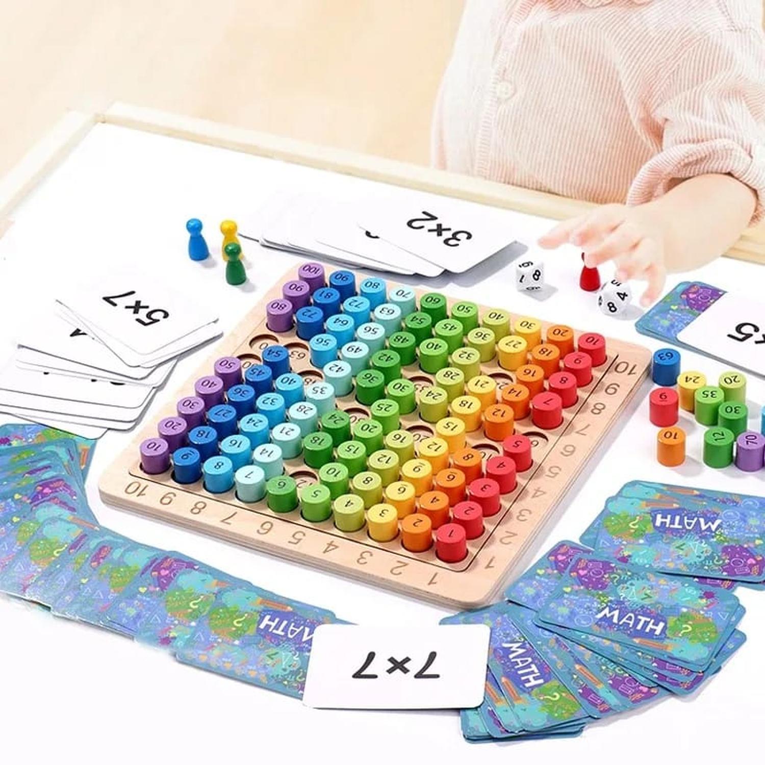 JUEGO DIDACTICO DE MULTIPLICACION MONTESSORI - 4