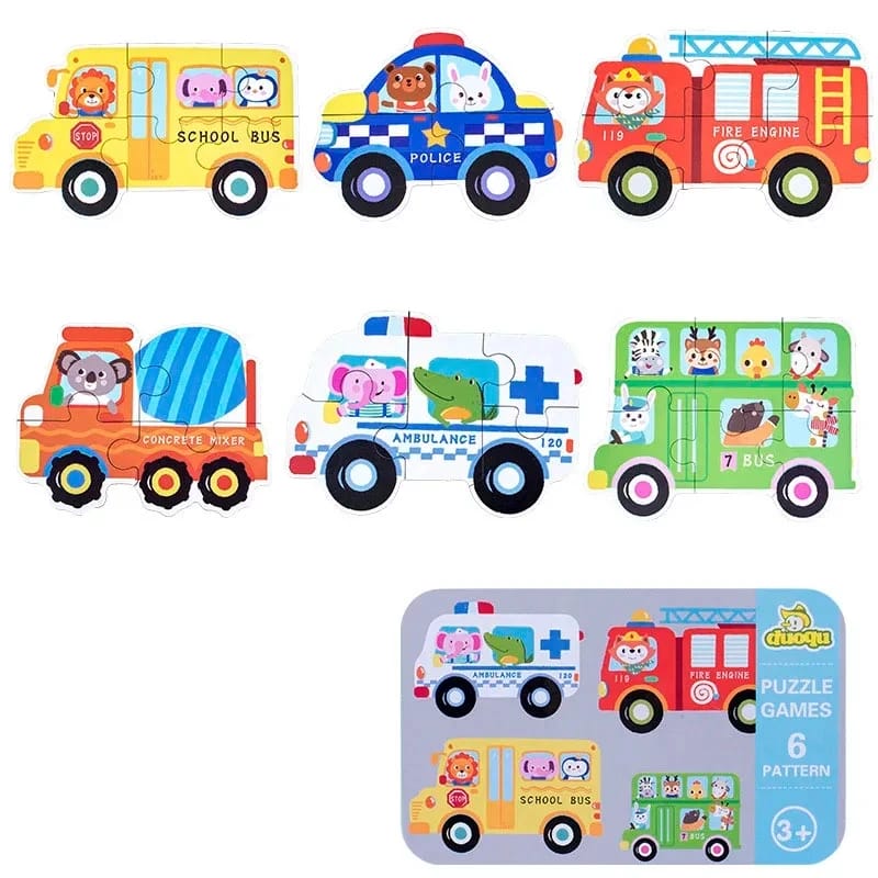 PUZZLE ROMPECABEZAS MONTESSORI 3D - 1