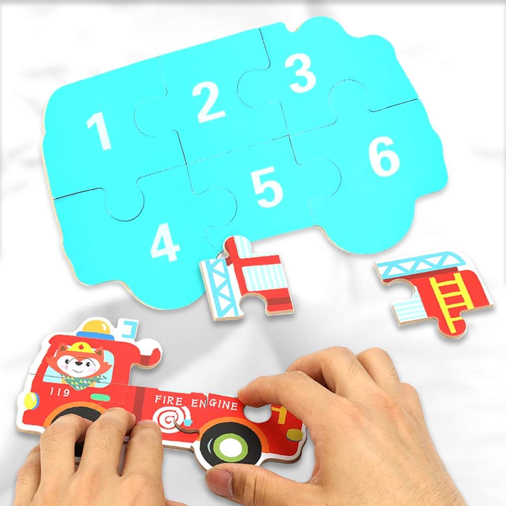 PUZZLE ROMPECABEZAS MONTESSORI 3D - 2