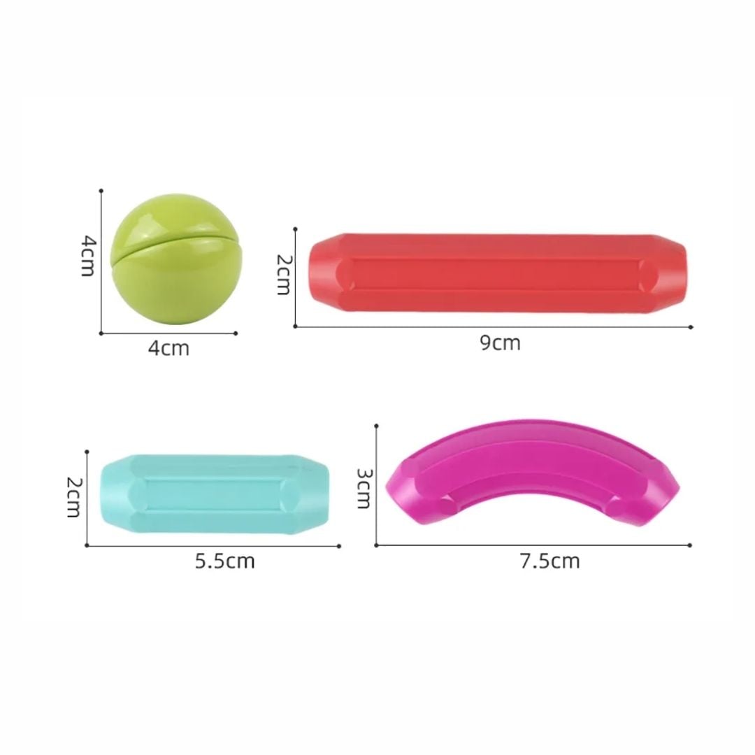 PUZZLE MULTICOLOR BLOQUES MAGNETICOS MONTESSORI 36 PIEZAS - 2
