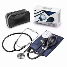 TENSIÓMETRO TOMA PRESIÓN ANEROIDE CON FONENDOSCOPIO + BOLSO - 1