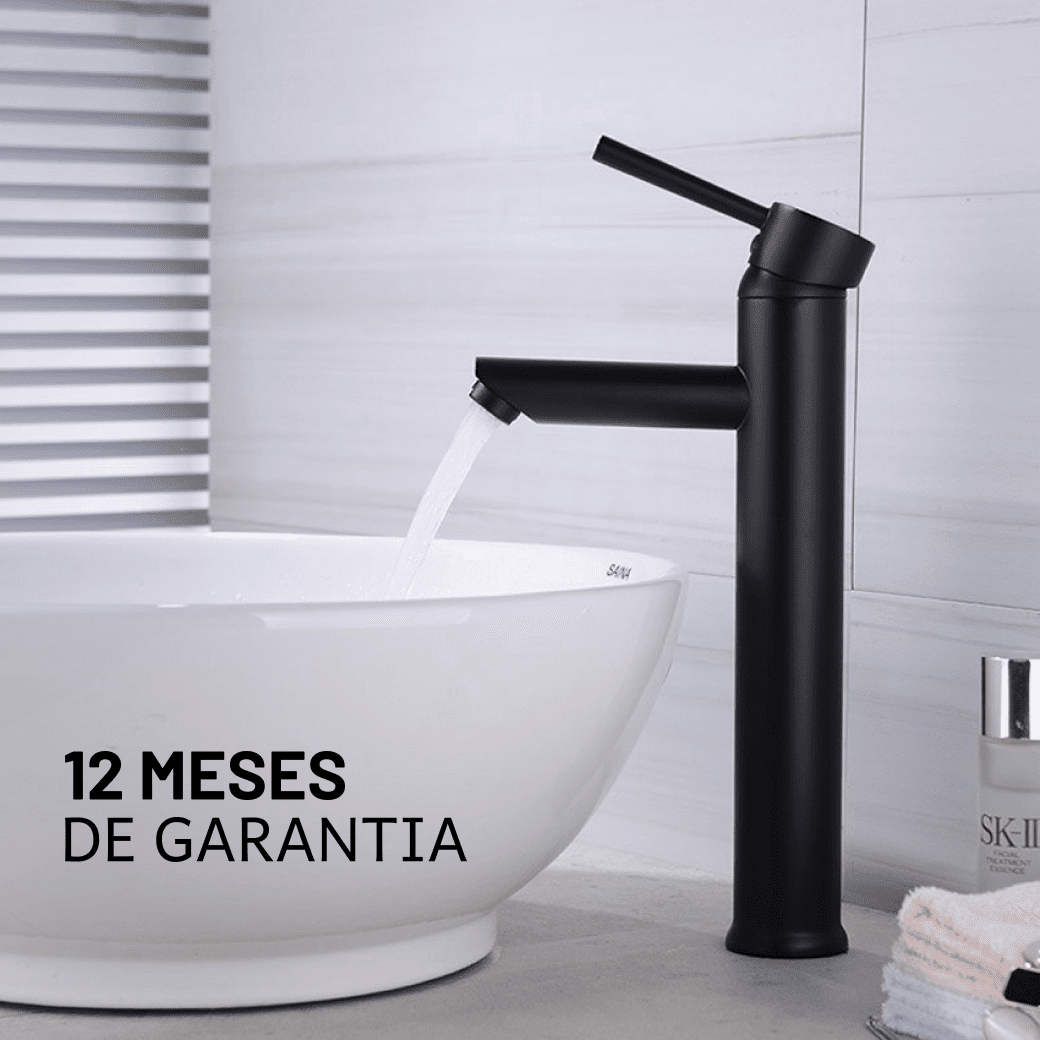 LLAVE PARA FREGADERO LAVABO BAÑO + 2 MANGUERAS - 1