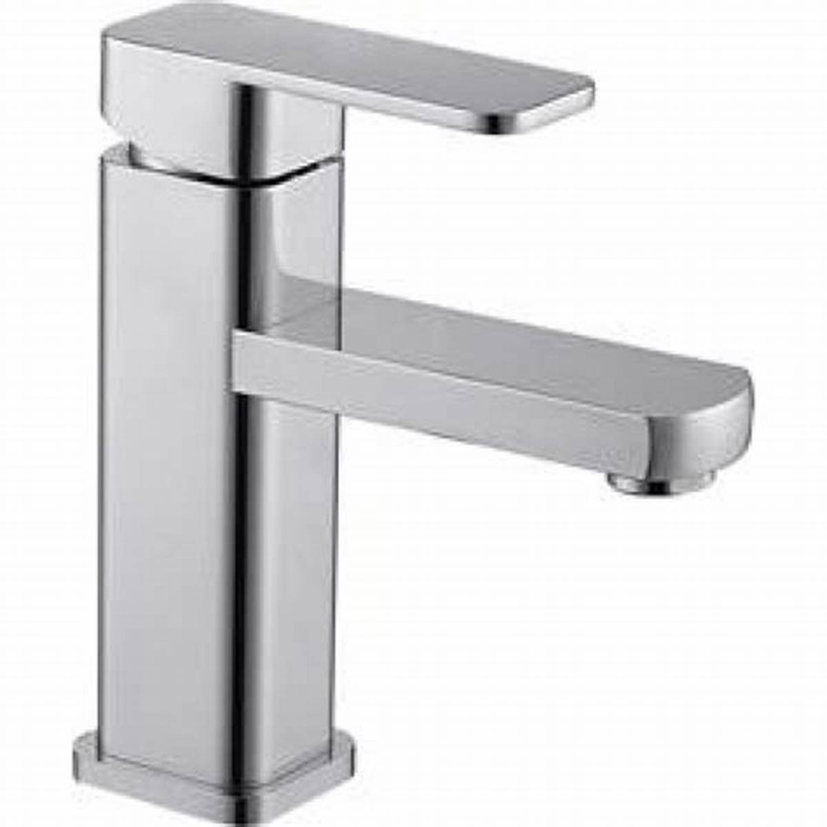 LLAVE MONOMANDO LAVAMANOS CUADRADO CROMADO RK09 - 1