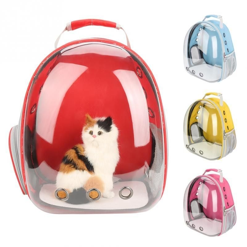 MOCHILA BOLSO TRANSPORTES TRANSPARENTE MASCOTAS PERROS GATOS - 1