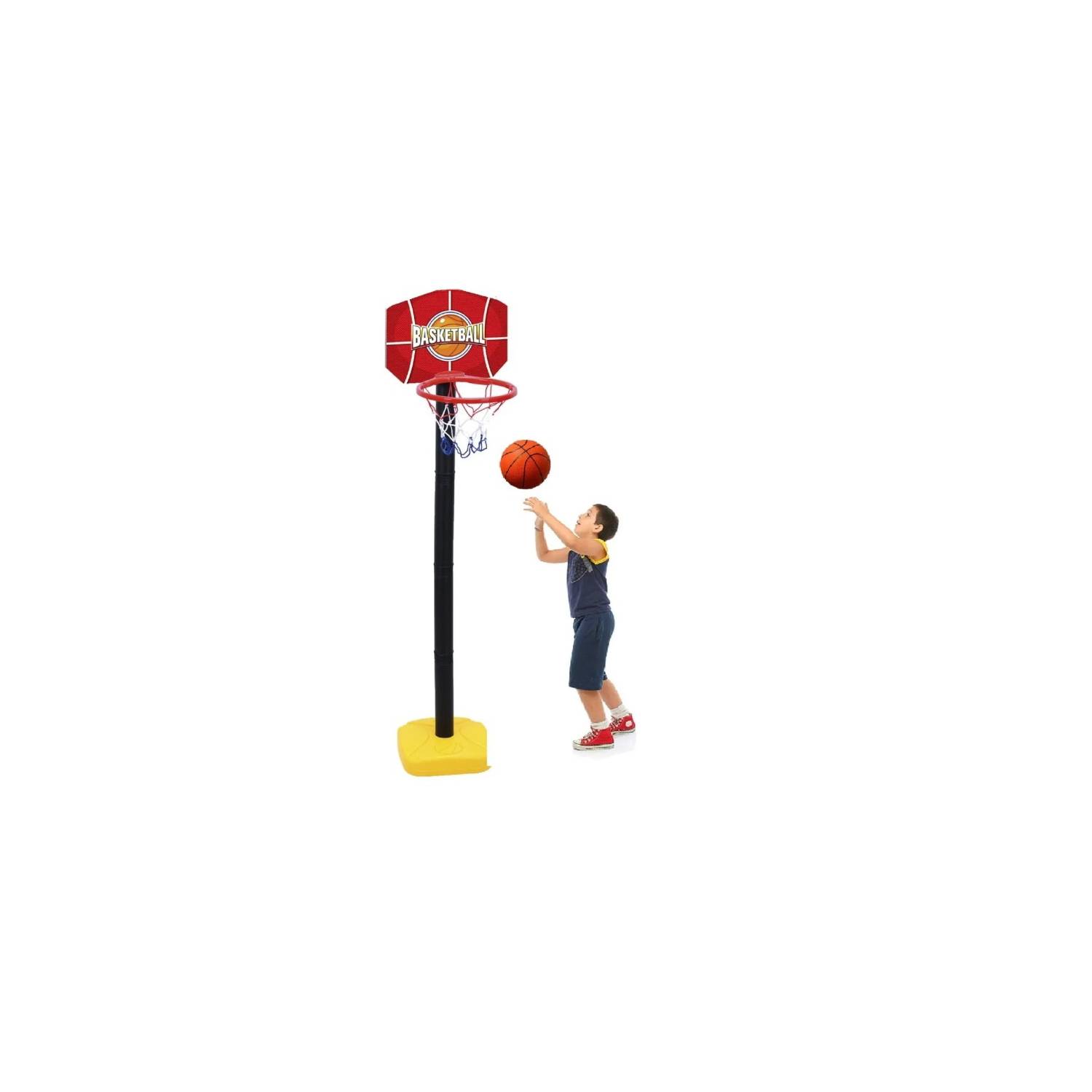 SET JUEGO DE SOPORTE CANASTO DE BASKETBALL PARA NIÑO Y NIÑA - 1