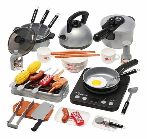 JUGUETES DE COCINA JUEGO PARA NIÑOS 36 PIEZAS - 1