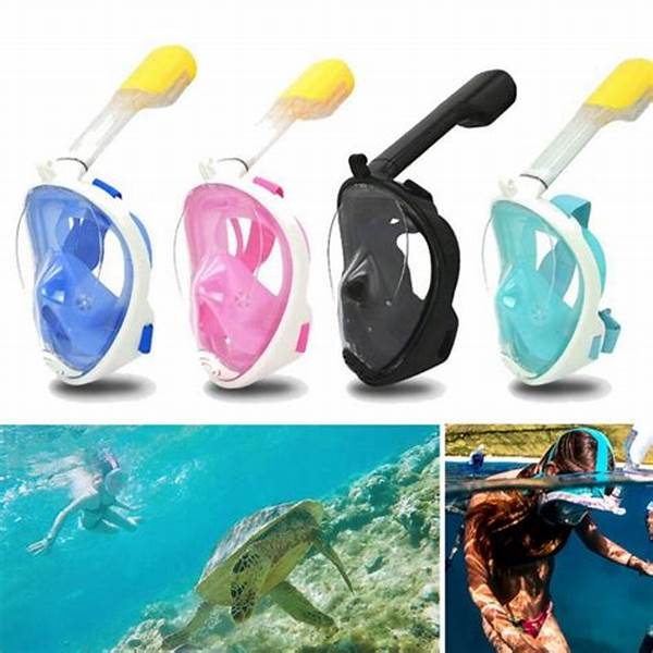 MÁSCARA SNORKEL FULLFACE BUCEO ANTINIEBLA CON SOPORTE GOPRO - 1